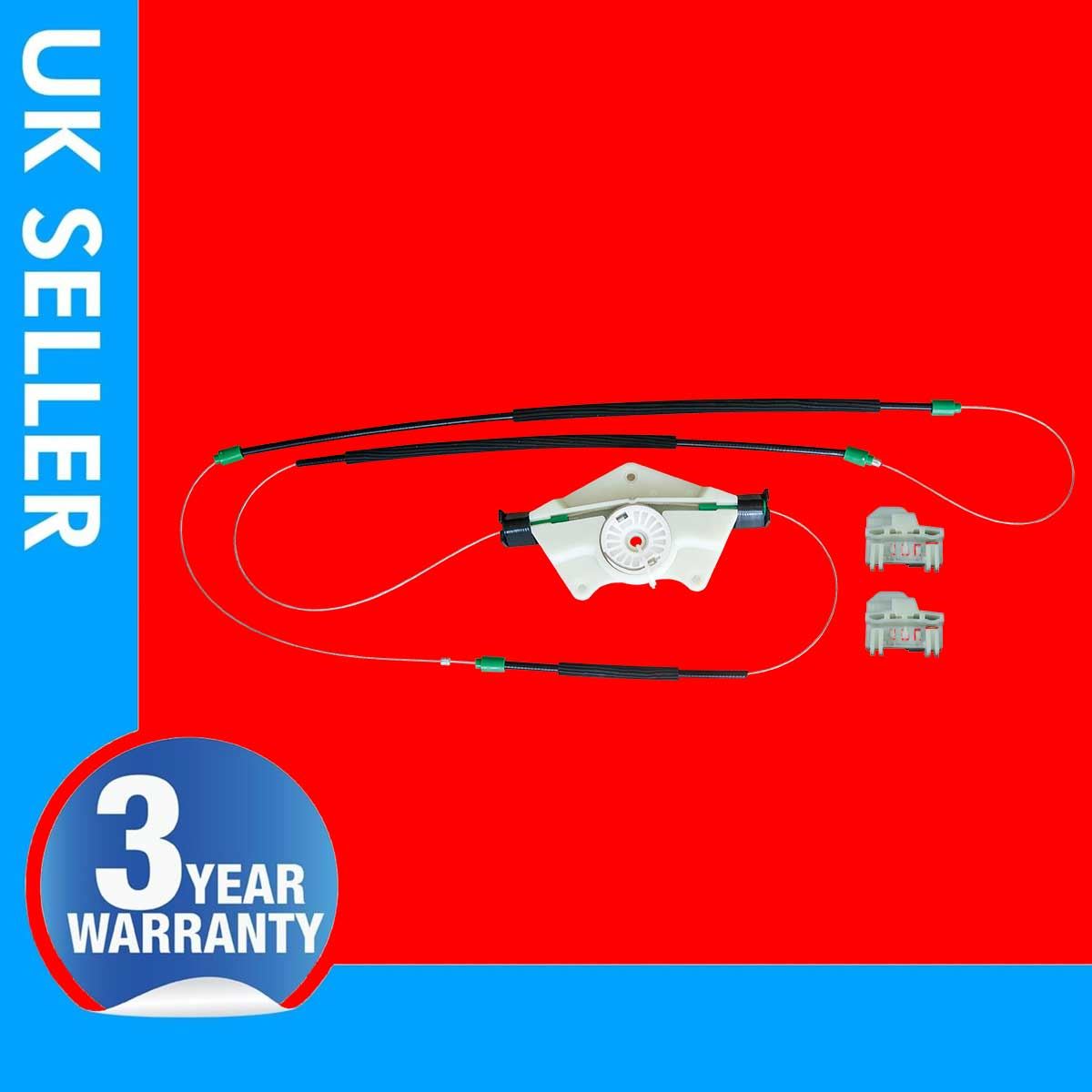 Fits VW Passat B5 SKODA Superb I Window Regulator Repair Kit Front Left Side 3B1837461