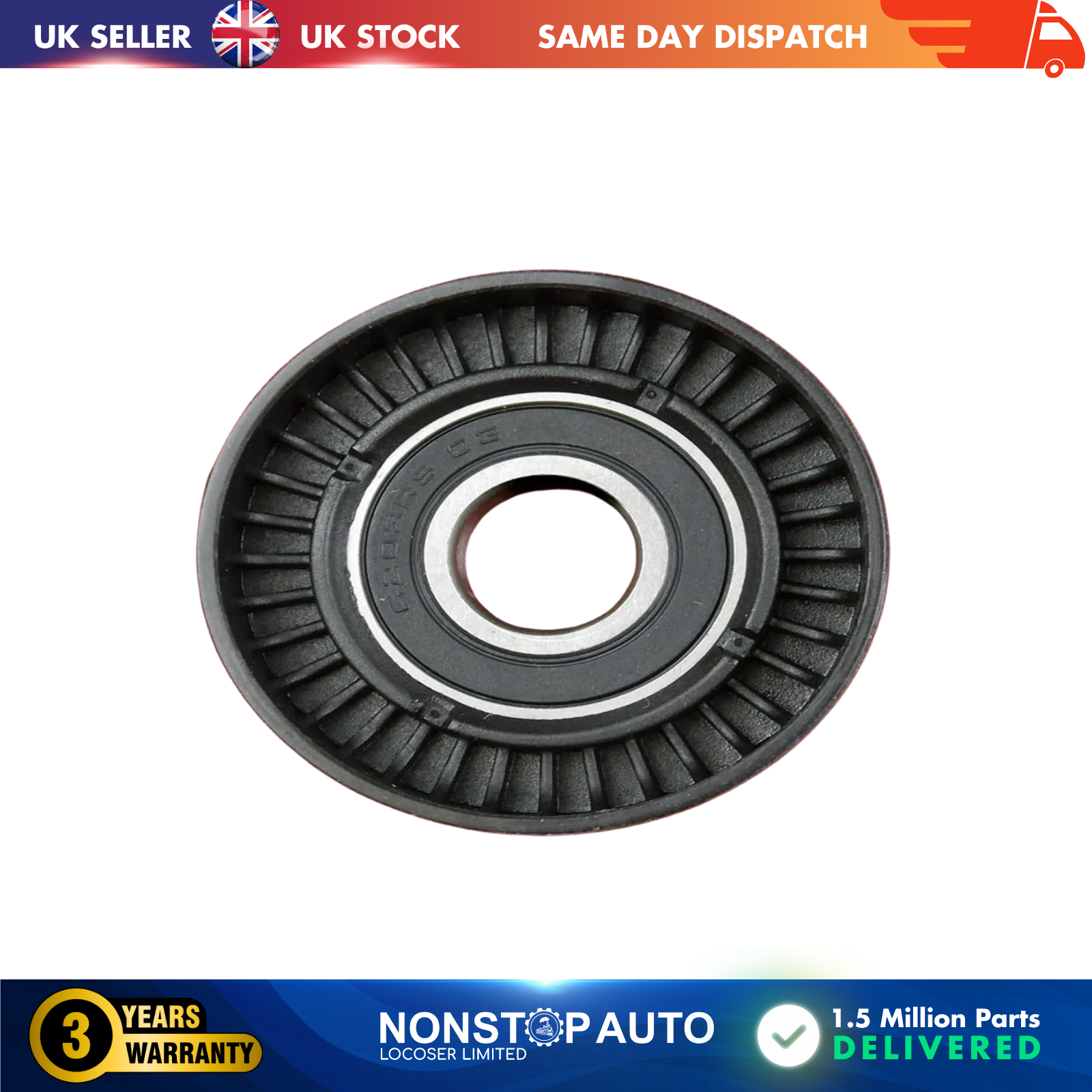 Fan Belt Tensioner Pulley - V - Ribbed Belt Idler For MERCEDES Sprinter