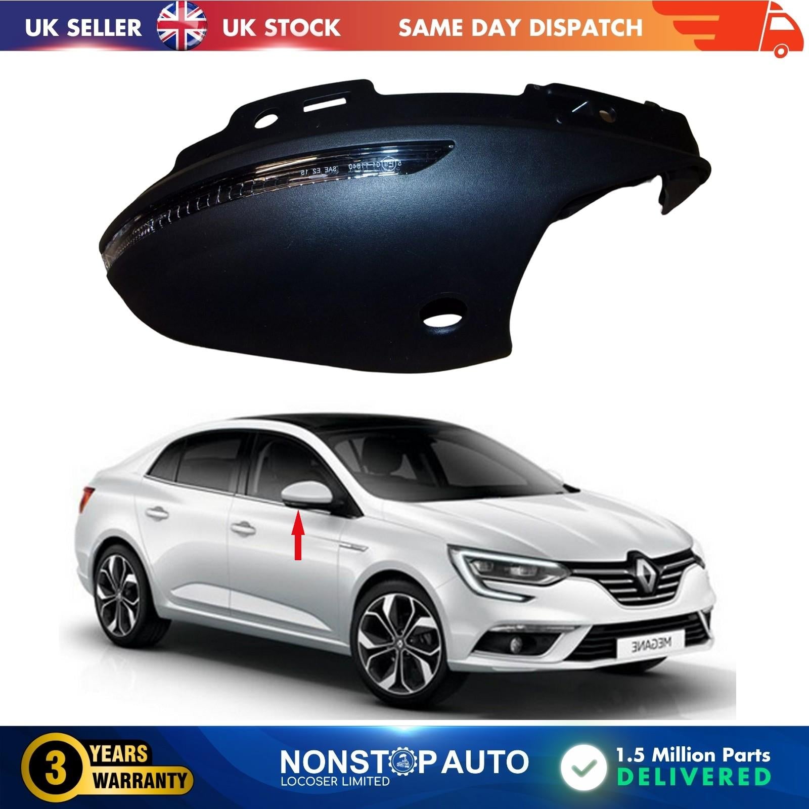 WING MIRROR INDICATOR LED RIGHT SIDE FOR RENAULT Megane IV HB Clio V  963053102R