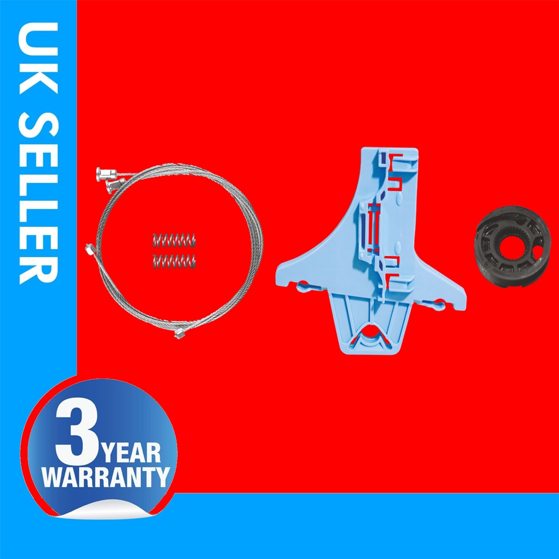 Fits VW Jetta Window Regulator Repair Kit Rear Left Side
