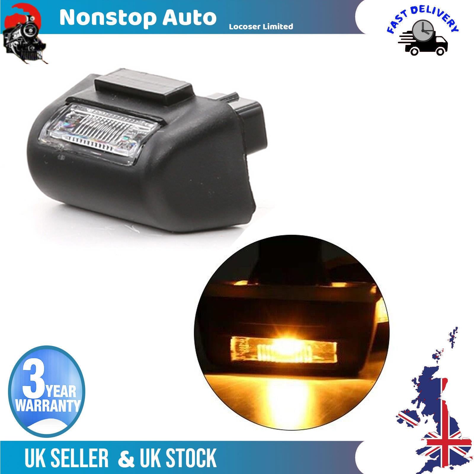 REAR BACK NUMBER PLATE LIGHT FOR TRANSIT MK5 MK6 MK7 1732840