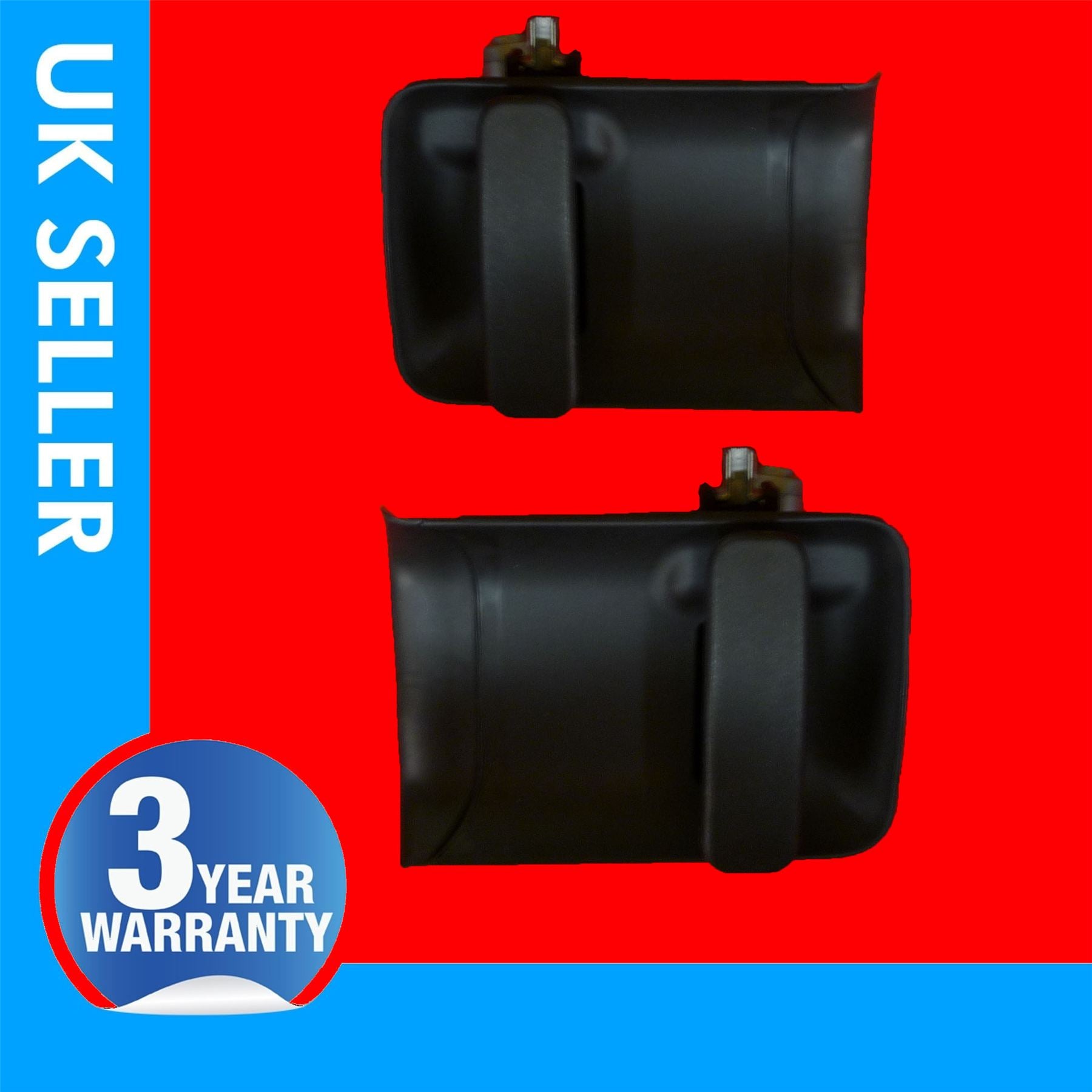 2X Sliding Door Handle Front Left Right Fits PEUGEOT Partner CITROEN Berlingo 9101.Q7 9101.P8