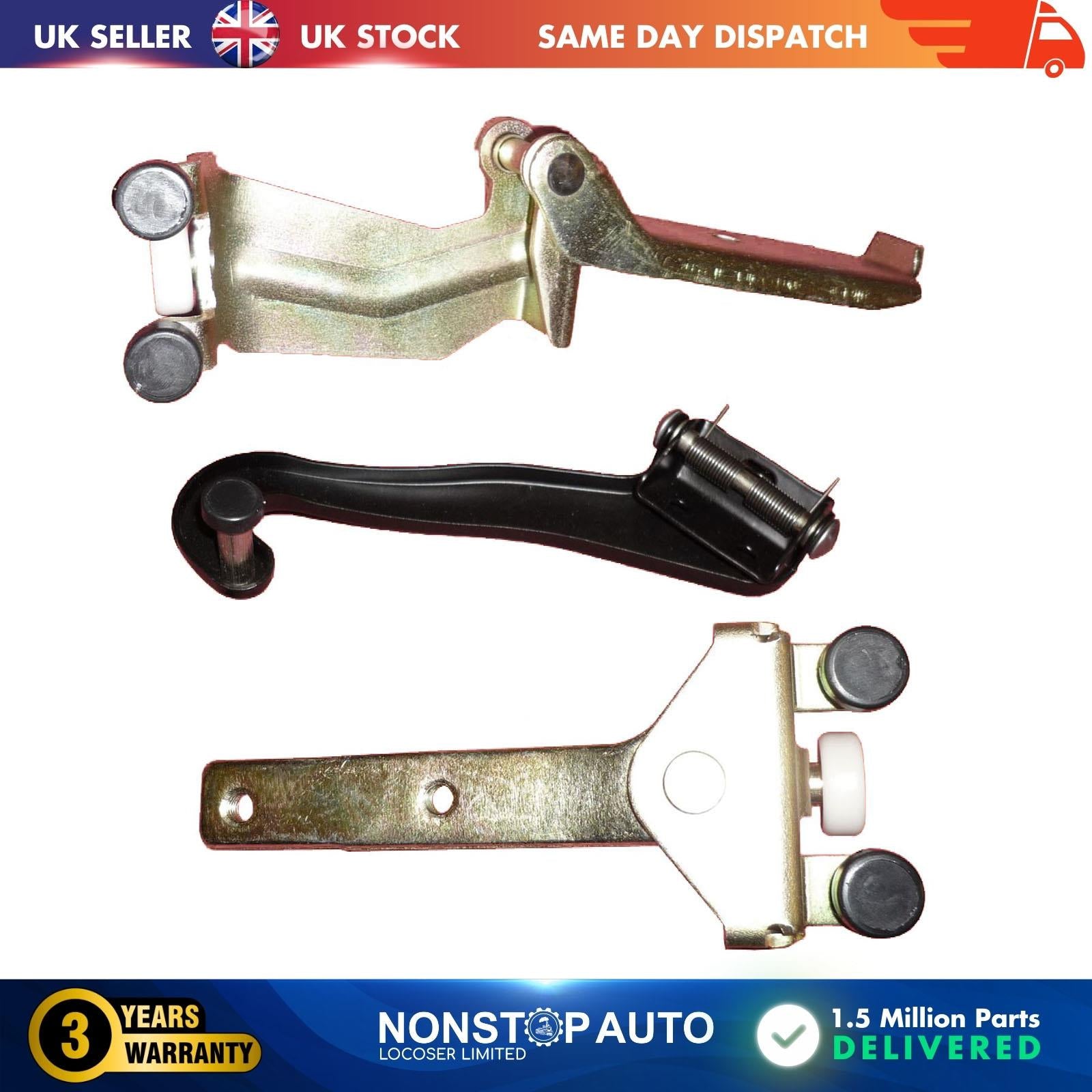 Sliding Door Roller Guide Hinge Bottom Middle Top Right Fits MERCEDES Vito