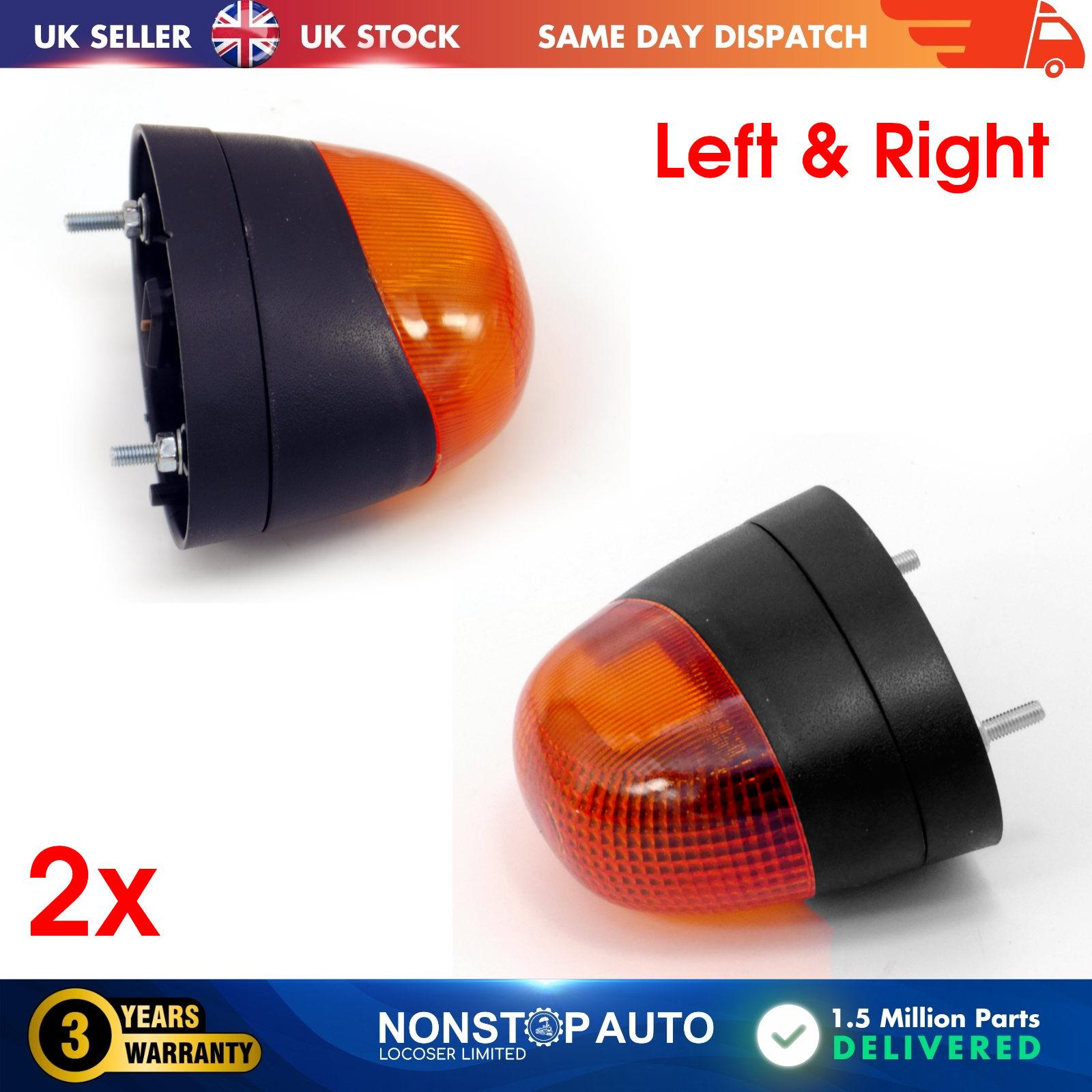 SIDE INDICATOR REPEATER LIGHT LAMP PAIR LEFT & RIGHT FOR FORD TRANSIT MK6 MK7 1203328 1202148