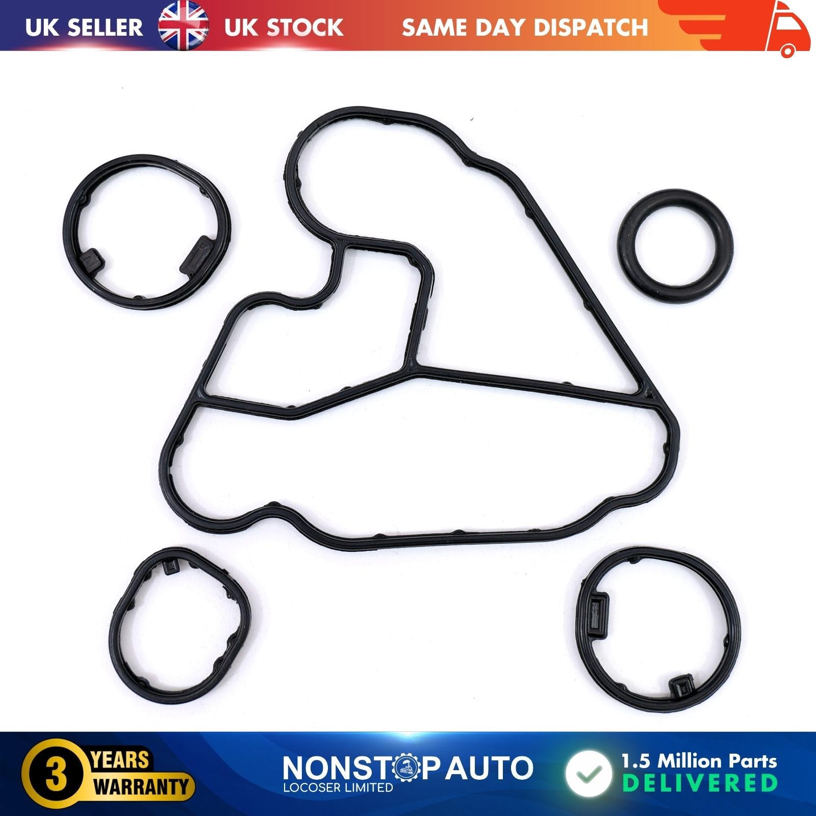 OIL FILTER HOUSING SEAL GASKET KIT FOR HYUNDAI i10 i20 i30 Elantra KIA Ceed Rio III Soul Venga 26311-2A500