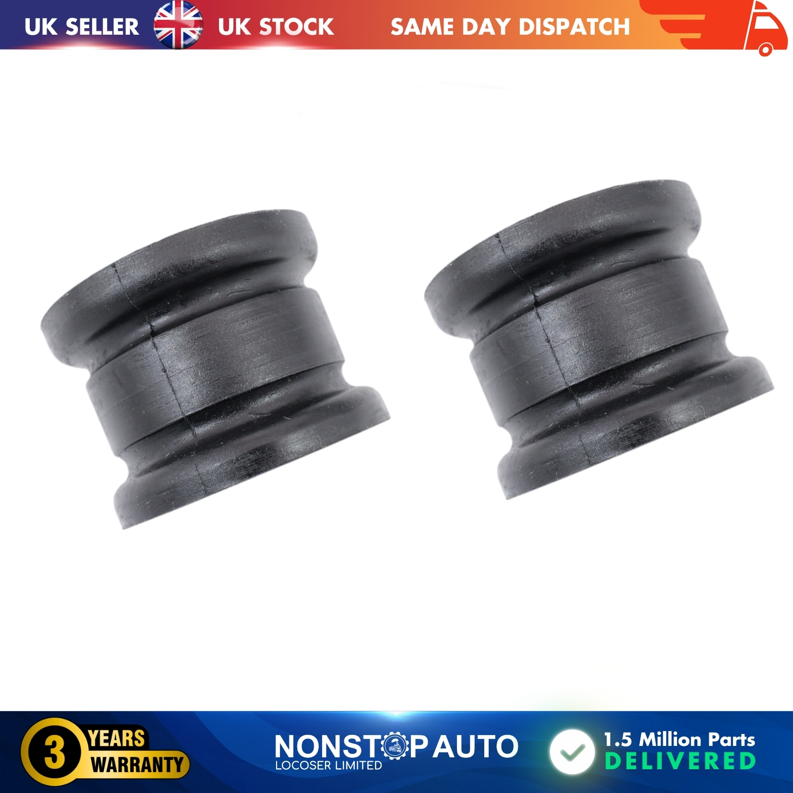 2X ANTI ROLL BAR BUSH FOR MERCEDES  124 190 C-CLASS CLK E-CLASS SLK 1243231785