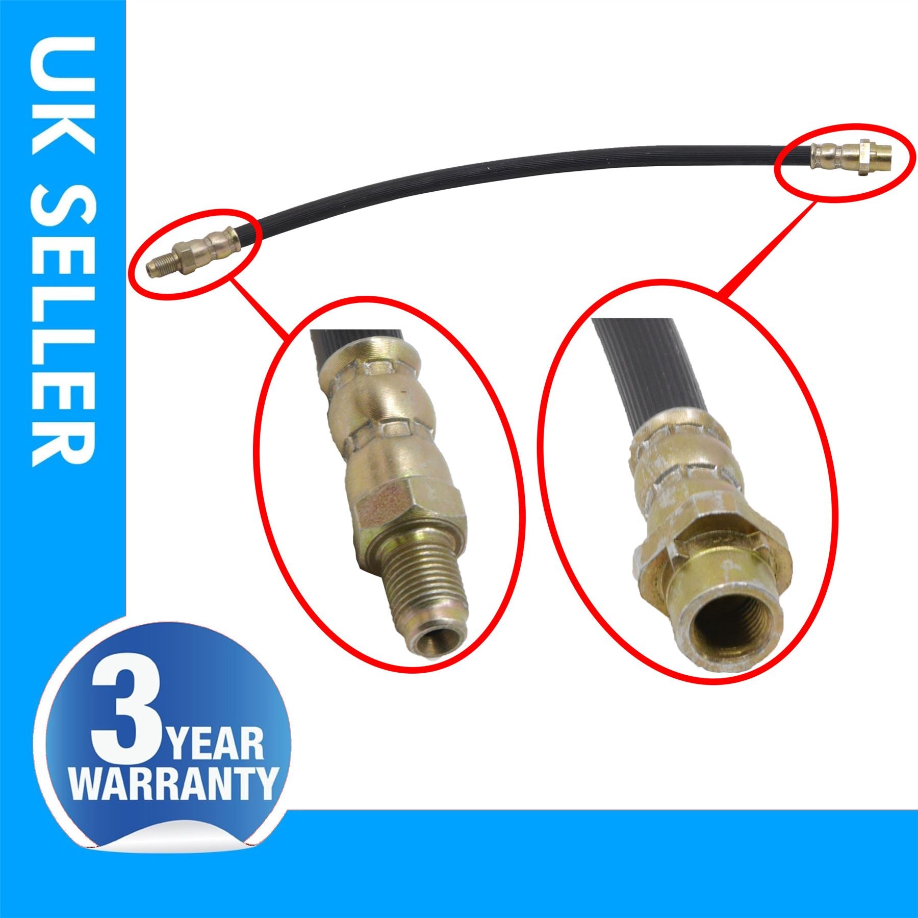 Rear brake hose Pipe Fits Mini Cooper Country Man R60 Paceman R61 34309804832