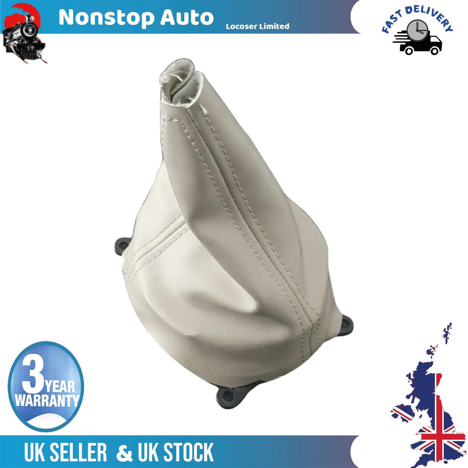 Gear Shift Stick Knob Cover Beige Fits HONDA Civic VIII 77298SNAD01ZA