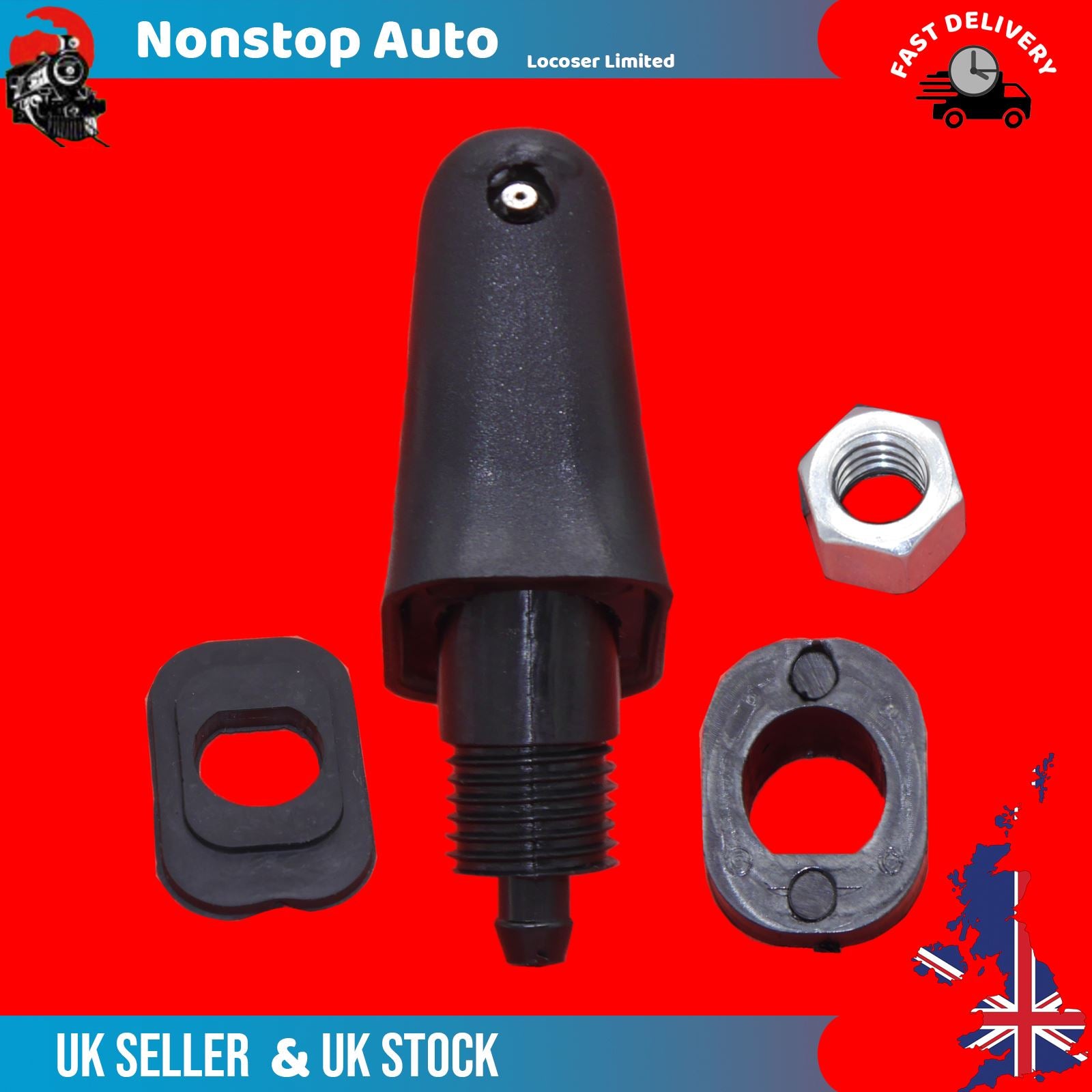 Front Windscreen Washer Nozzle Jet Spray Fits Hyundai H150 Kia 9861443800
