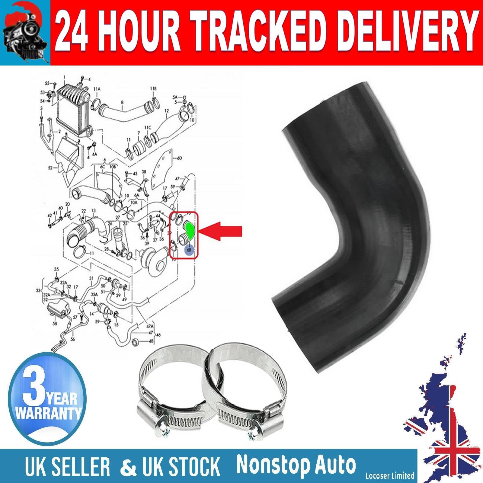 TURBO INTERCOOLER  HOSE PIPE FOR VW BORA GOLF IV NEW BEETLE SEAT LEON TOLEDO II AUDI A3 SKODA OCTAVIA I 1.8 T 06A145832C
