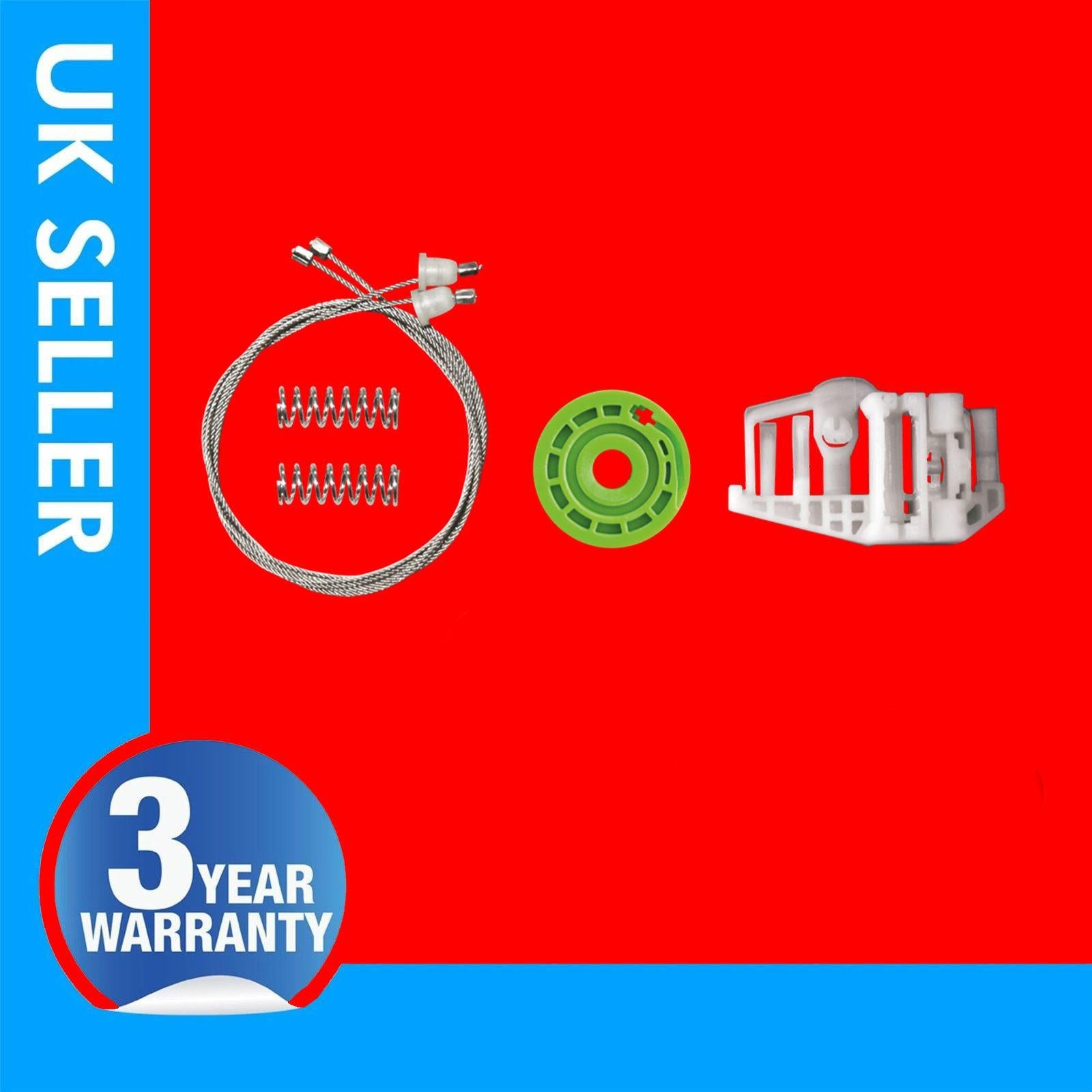 Fits BMW 3 E90 E91 Window Regulator Repair Kit  Rear Right Side