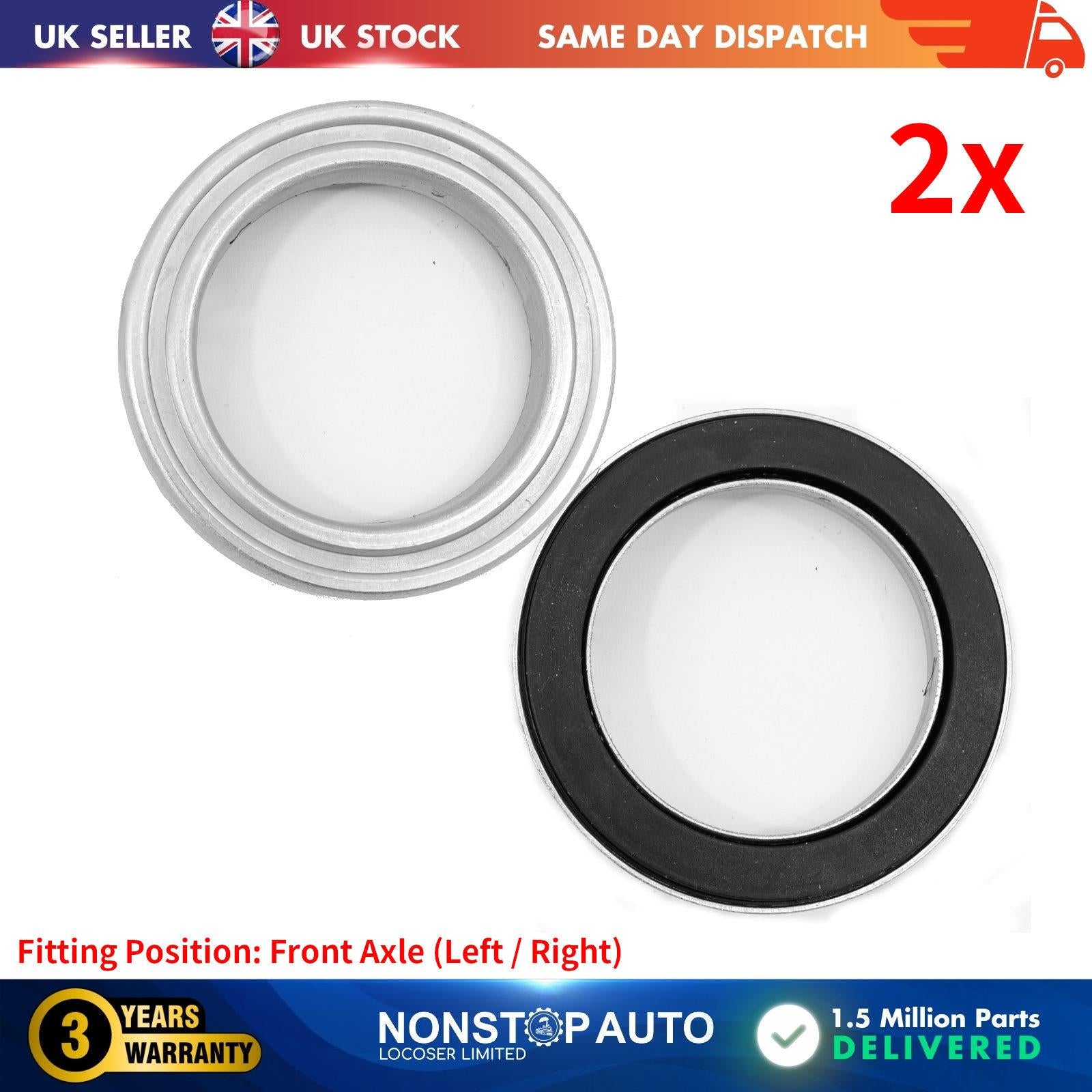 2x Rolling Bearing Suspension Strut Support Mount Front Axle For CITROEN Relay PEUGEOT Boxer FIAT Ducato 5035.47