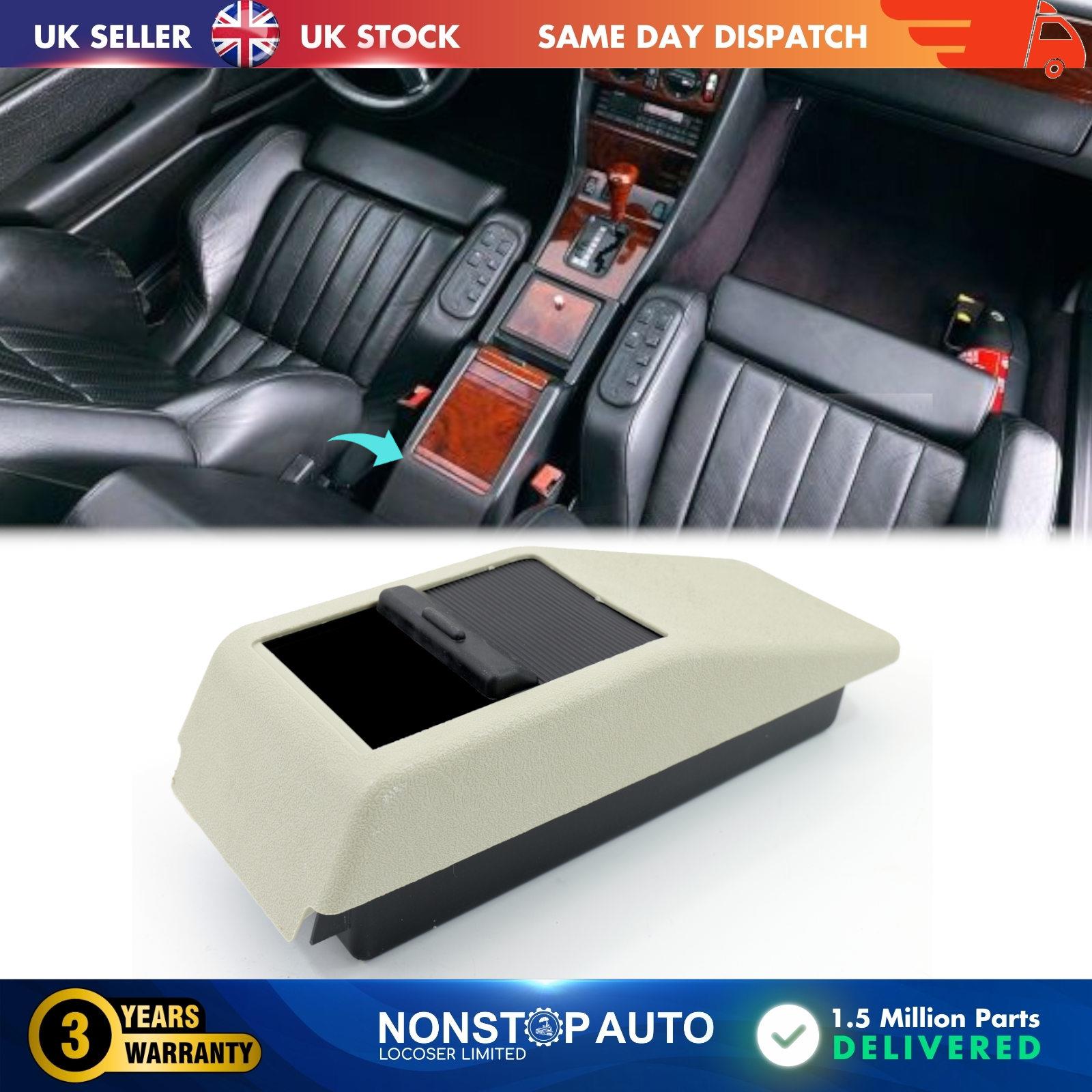 Center Console Storage Box Beige For Mercedes W124 E Class 1985 - 1995 A1246800852