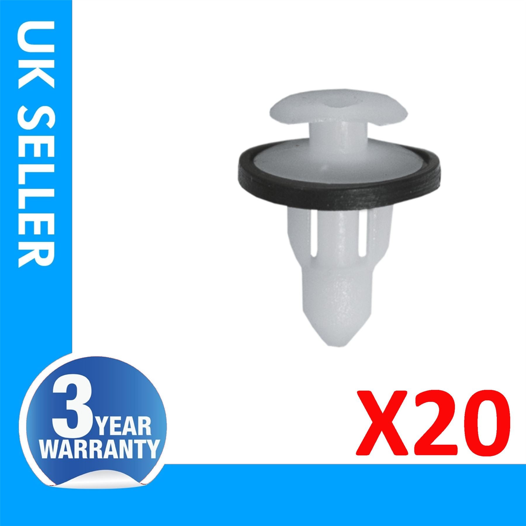 20X For Citroen AX BX Peugeot 306 406 505 605 INTERIOR MOULDING PANEL TRIM CLIPS
