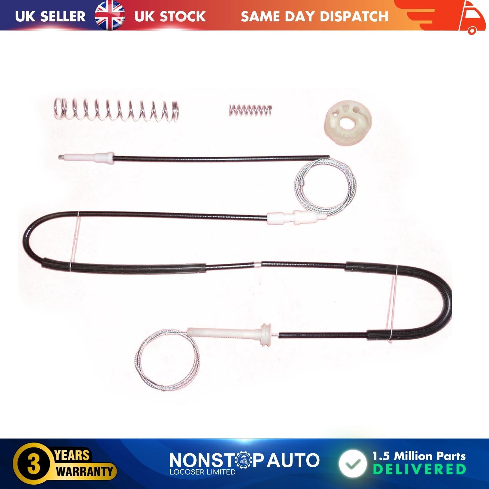 Window Regulator Repair Kit  Front Right Fits Audi TT 8N0837462