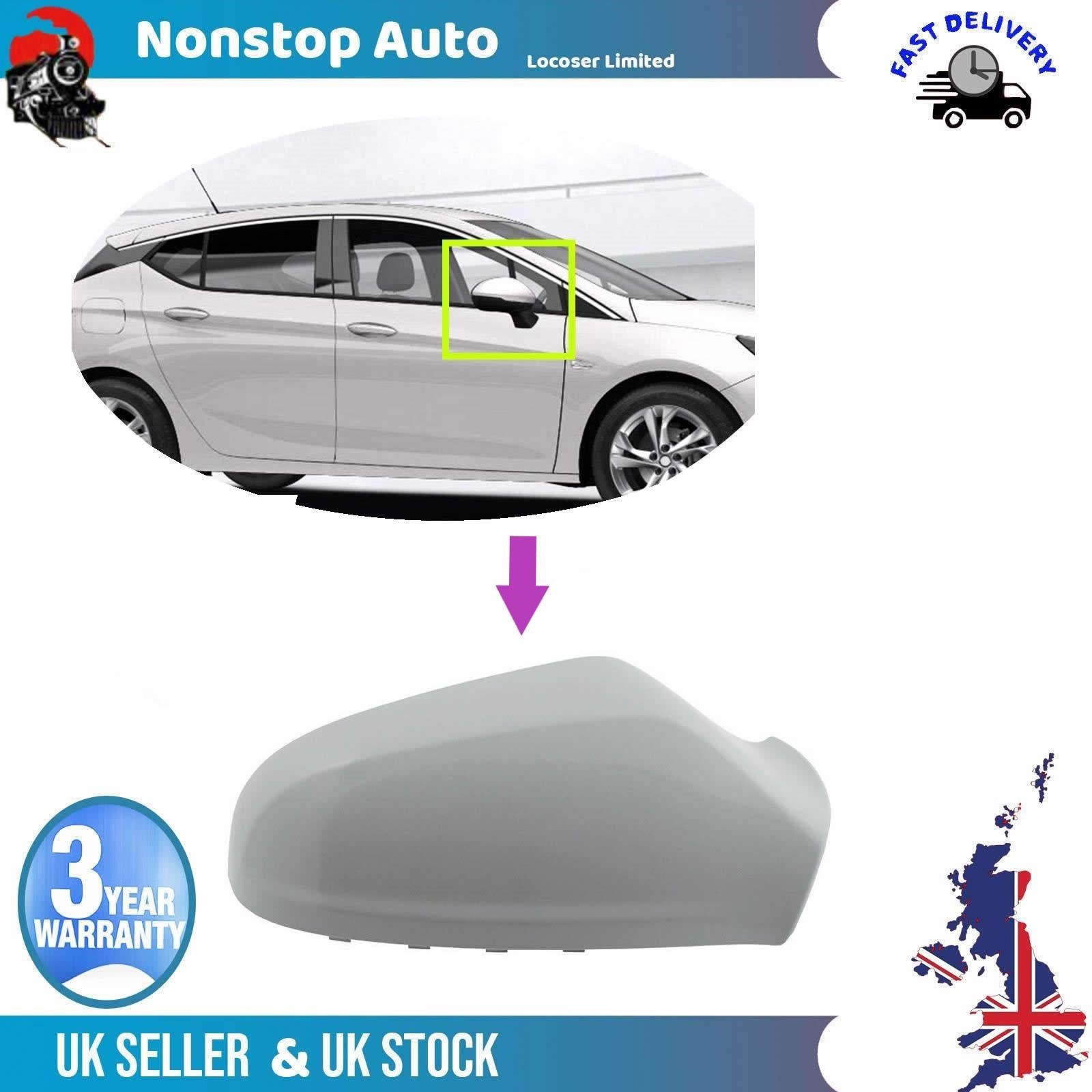 wing mirror cover Right Side Grey for VAUXHALL OPEL Astra H MK5 2004-2014