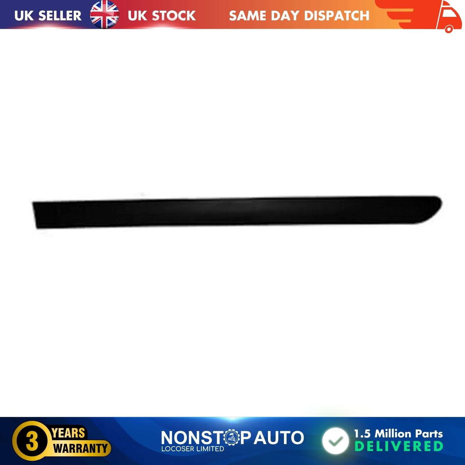 Door Panel Trim Moulding Strap Rear Left Fits Peugeot 307
