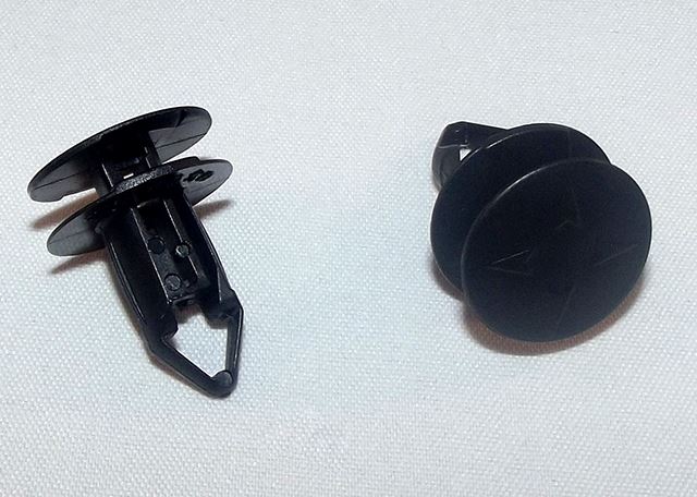 RENAULT bumper front grill wheel arch cover panel trim Clips C80X10