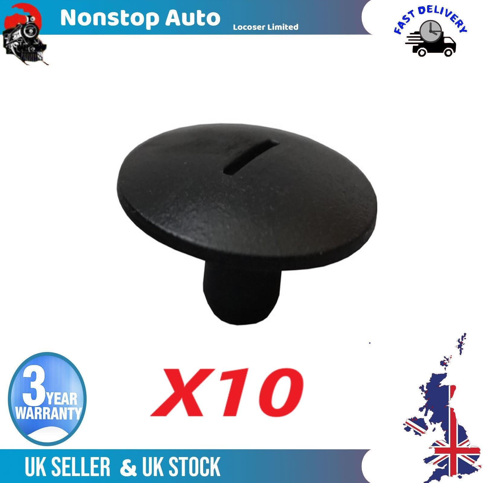 Wheel Arch Mounting Clip Holder Plastic Nut Screws For RENAULT  Modus Scenic I