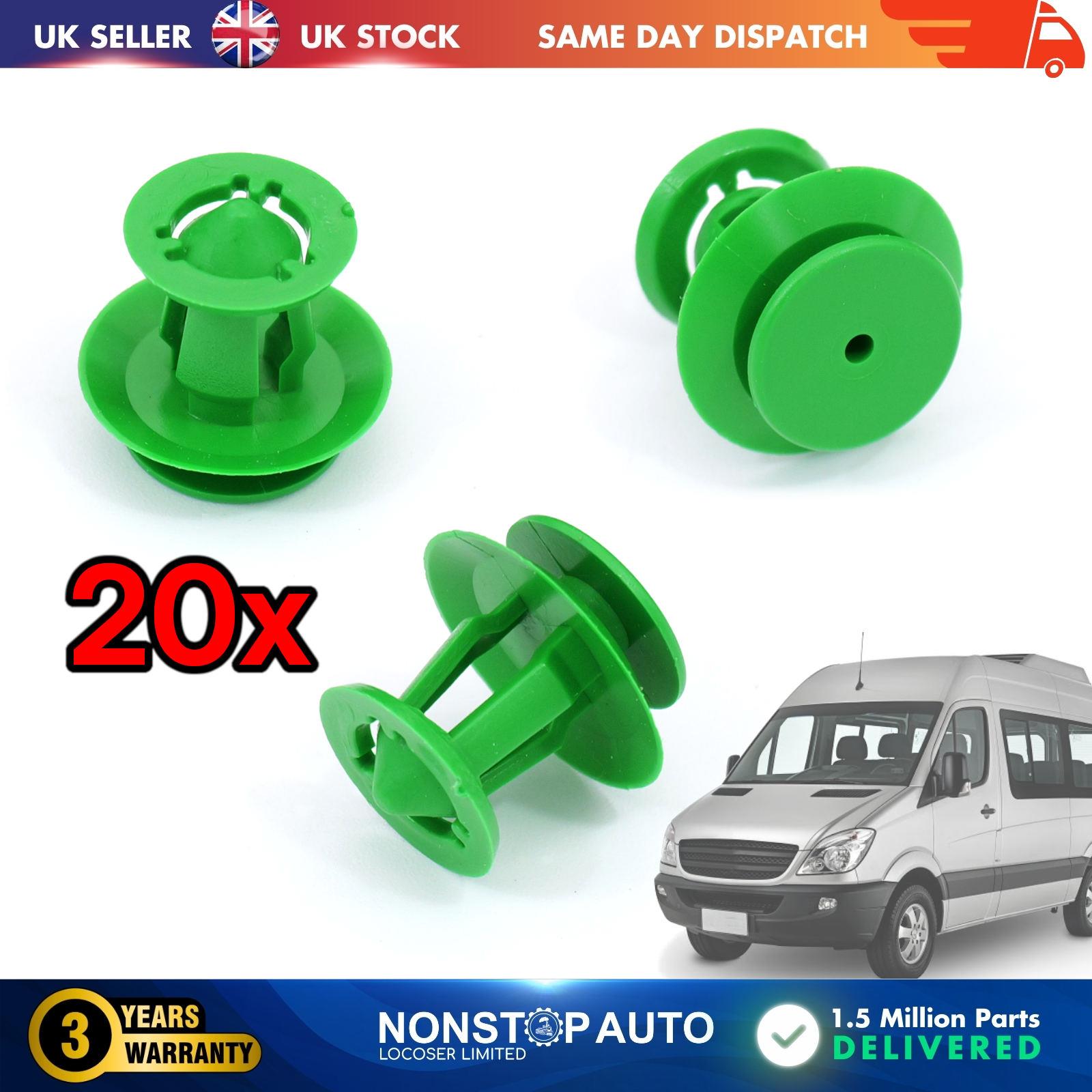 20x DOOR CARD PANEL TRIM CLIPS FOR MERCEDES SPRINTER VITO A0009912771