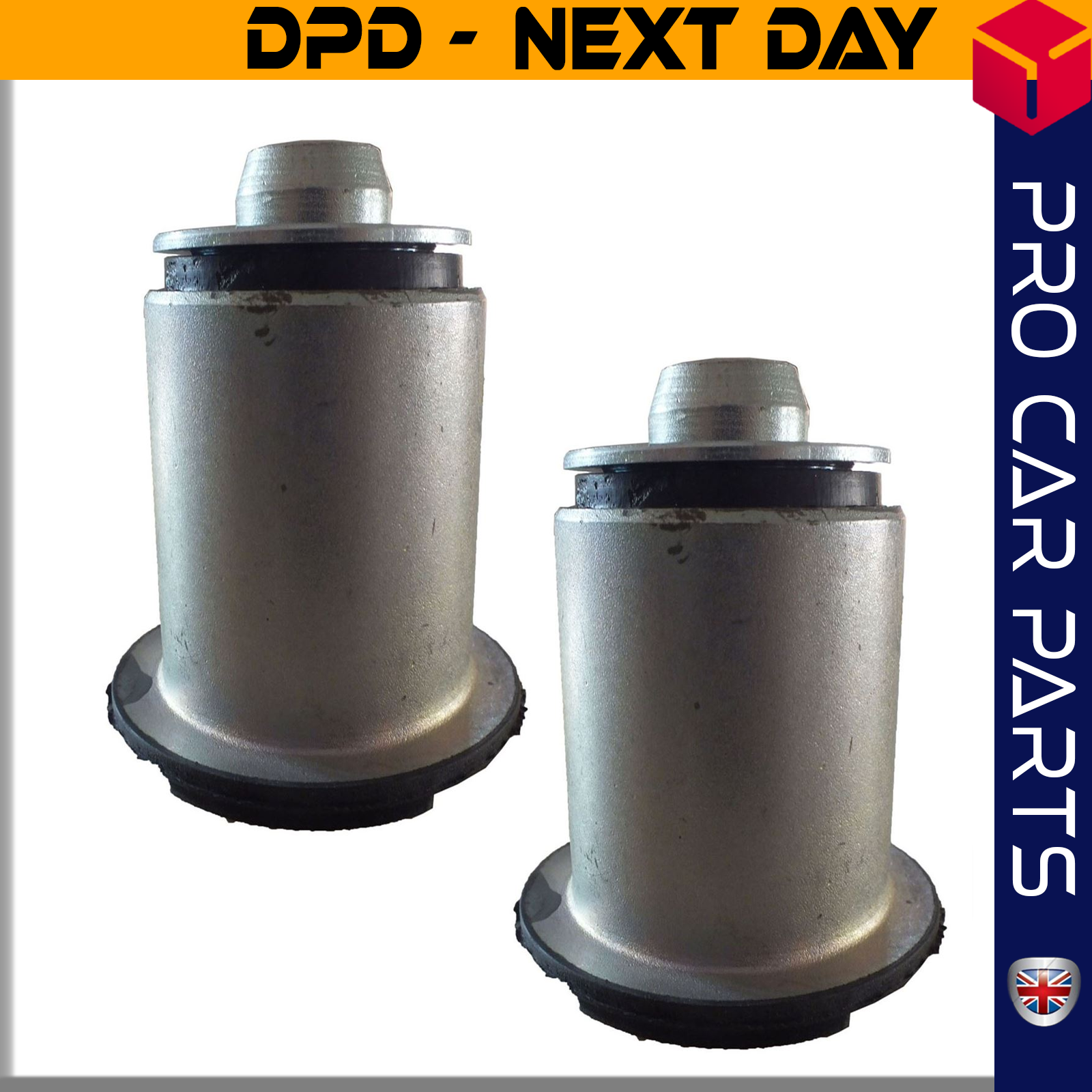 2 X SUBFRAME BUSH CONTROL ARM FITS RENAULT Trafic MK2 OPEL VAUXHALL Vivaro NISSAN Primastar 8200626965