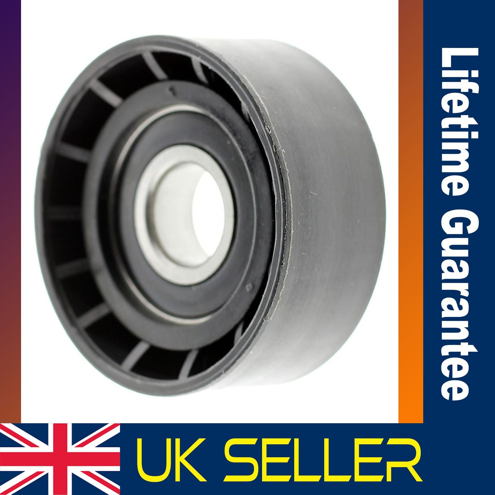 Fan Belt Tensioner Pulley - V - Ribbed Belt Idler / Citroen - Peugeot
