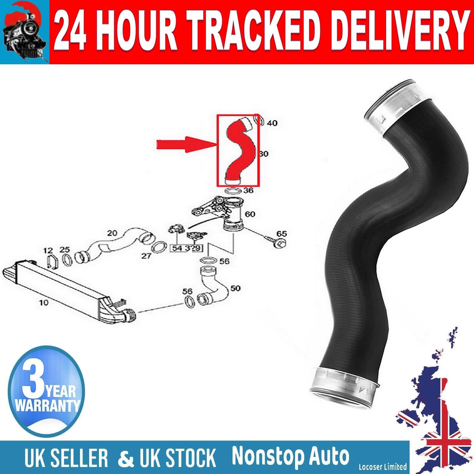 TURBO INTERCOOLER HOSE PIPE FOR MERCEDES C-CLASS CLC-CLASS CLK 2035283382
