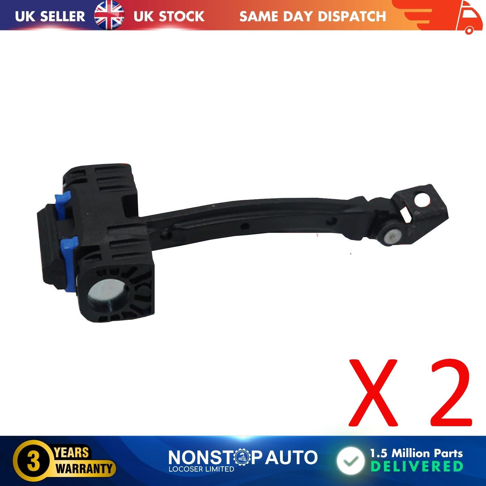 2 X Rear Door Hinge Stop Check Strap Limitery Right and Left Side Fits VW Tiguan 5N 5N0839249A