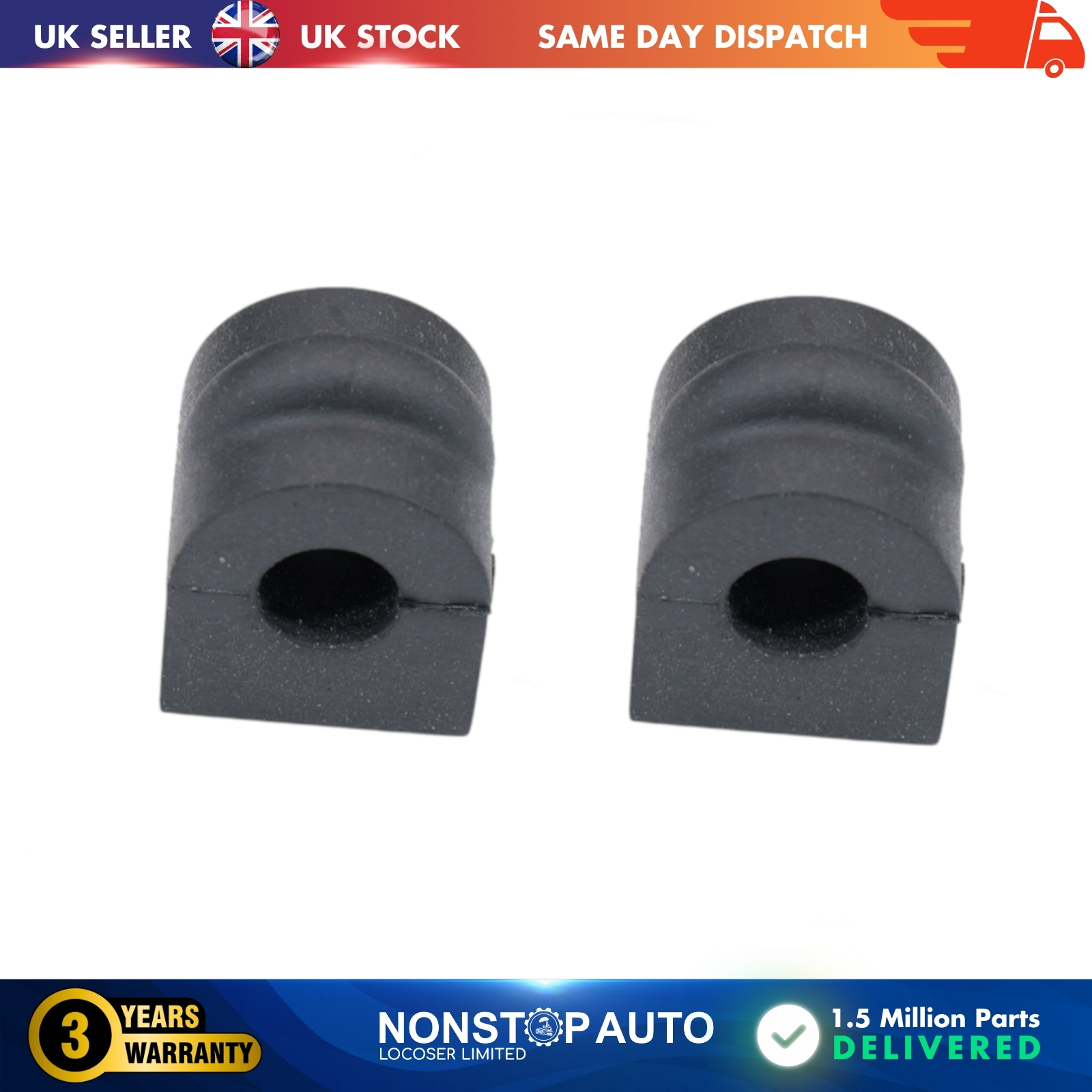 2X STABILISER MOUNTING FOR MERCEDES-BENZ 123 124 190 E- CLASS SL  2013261081