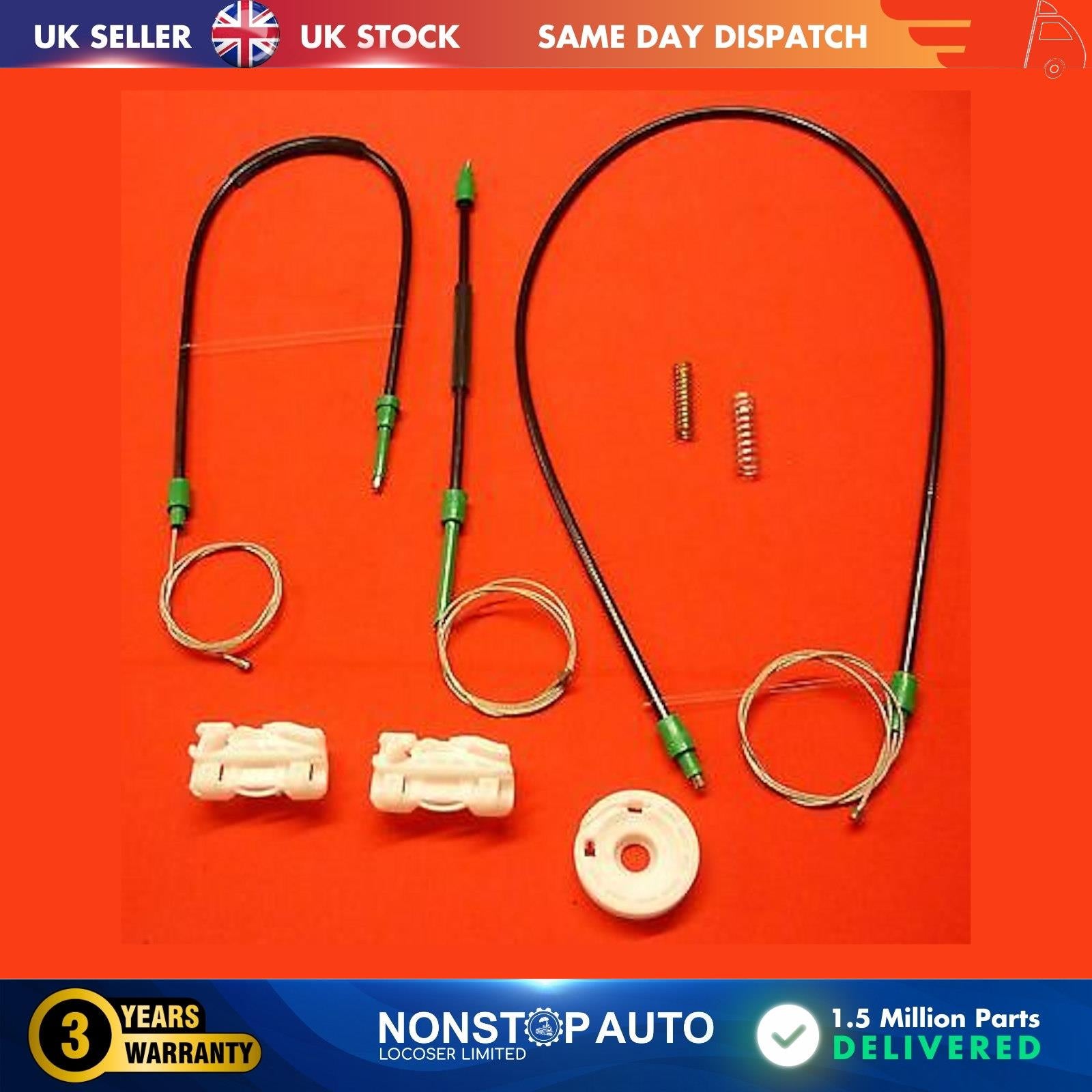 Fits LAND ROVER Freelander Window Regulator Repair Kit Front Right Side CUH000023