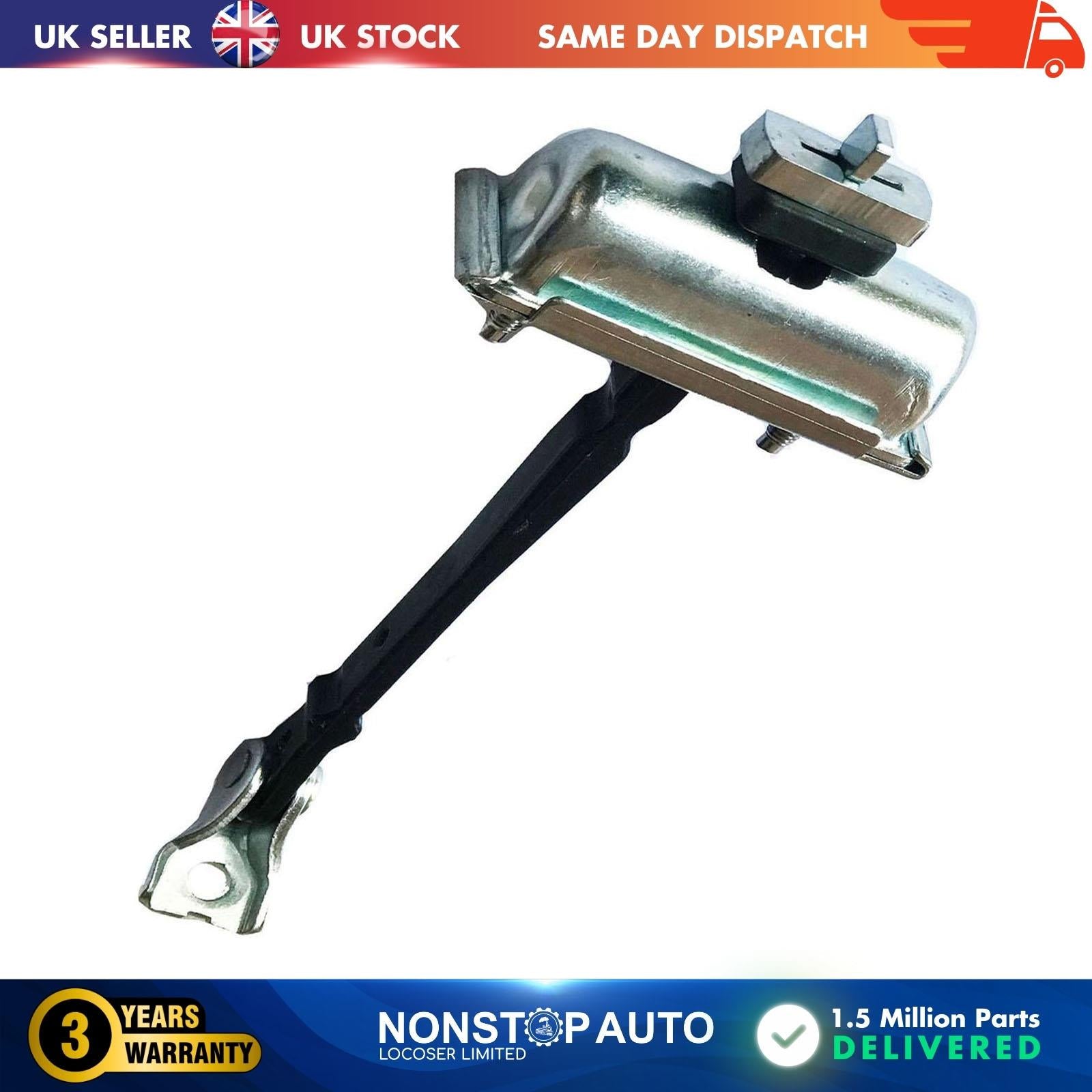 Rear Door Hinge Stop Check Strap Limitery Right or Left Side Fits VAUXHALL Astra J 13270612