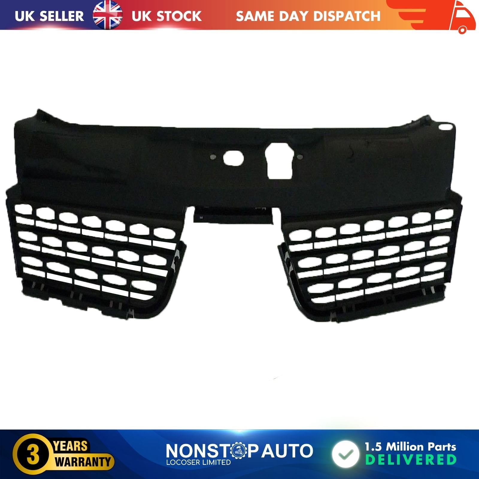 Front grill bumper panel trim grill (3521) FOR RENAULT Clio MK3