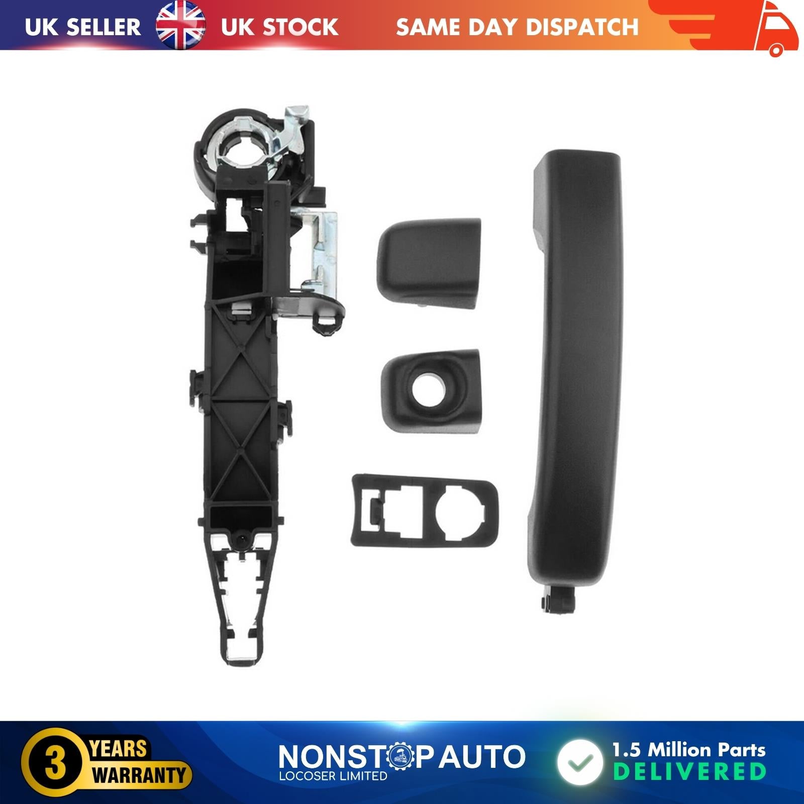 Rear Tailgate  Door Handle & Holder For VAUXHALL Movano RENAULT Master NISSAN NV 400  806069981R