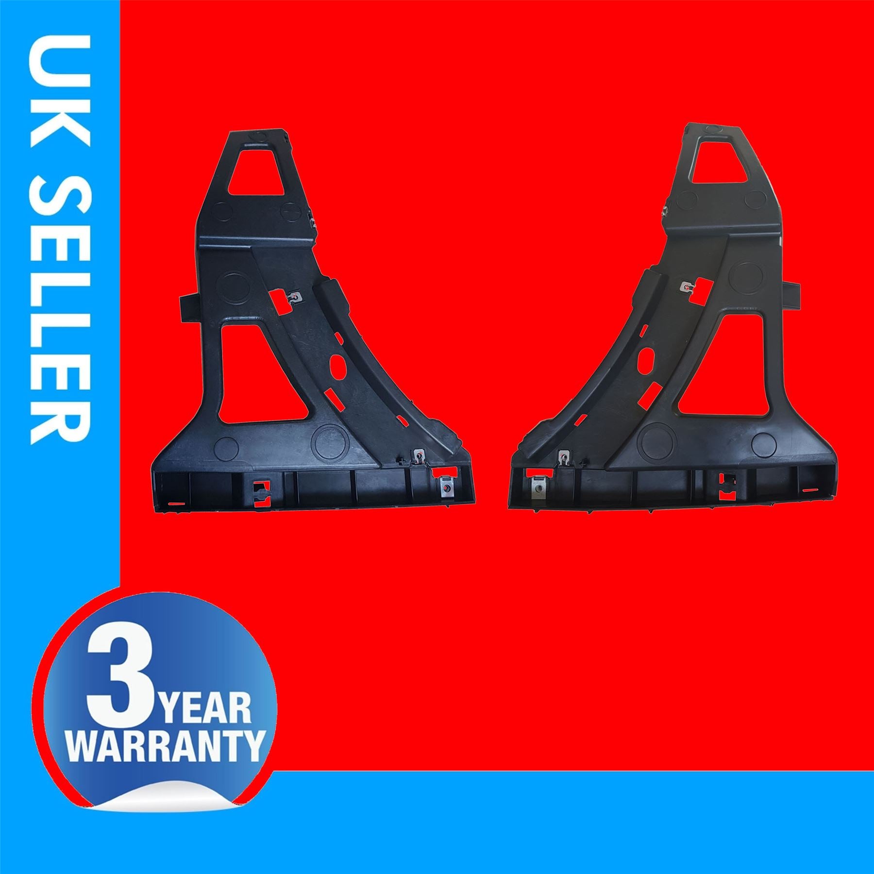 2 X BUMPER MOUNTING BRACKET FORD TRANSIT BK31 17D958 AD & BK31 17D959 AD