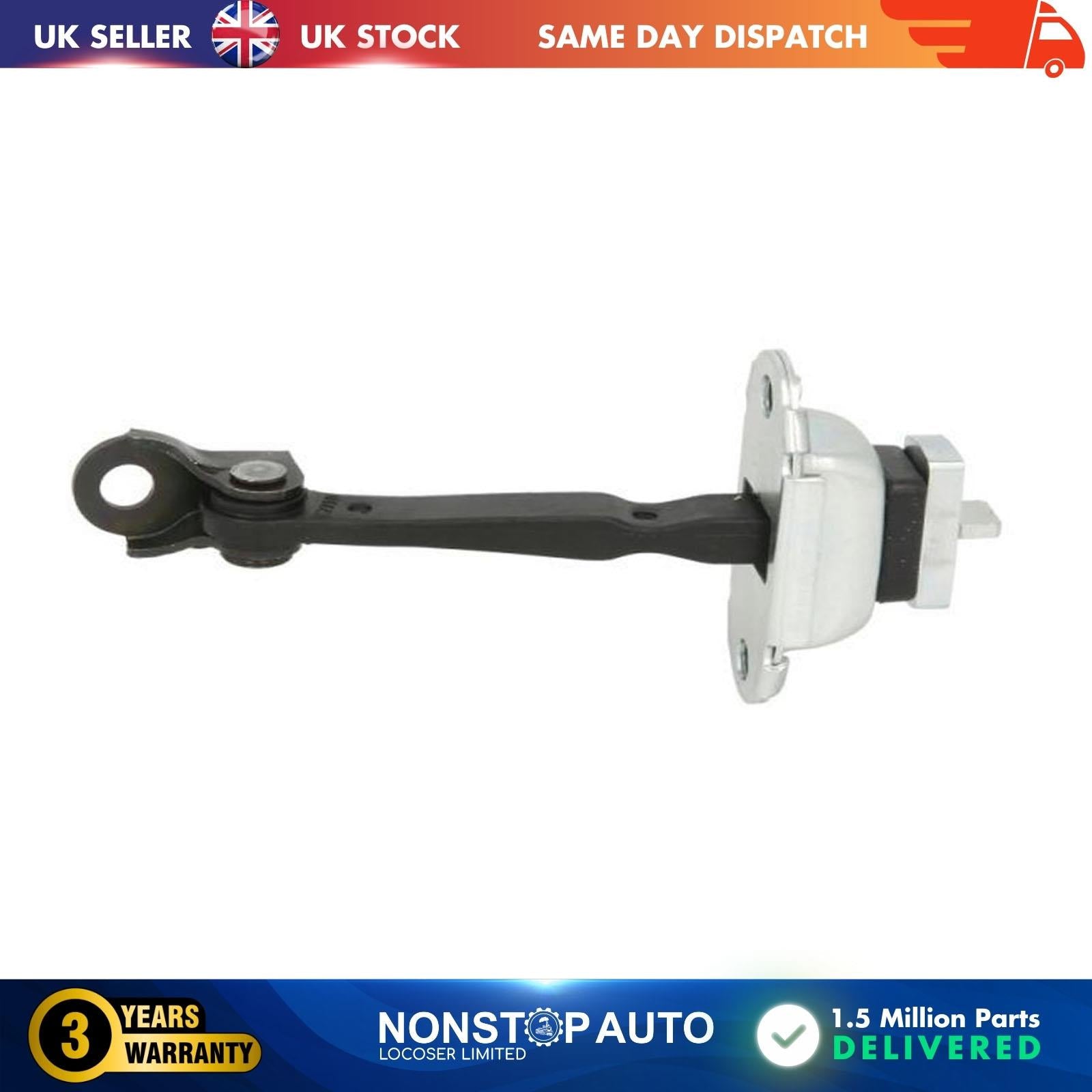 Rear Door Hinge Stop Check Strap Limitery Right or Left Side Fits SKODA Fabia Mk1 6Y0839249G