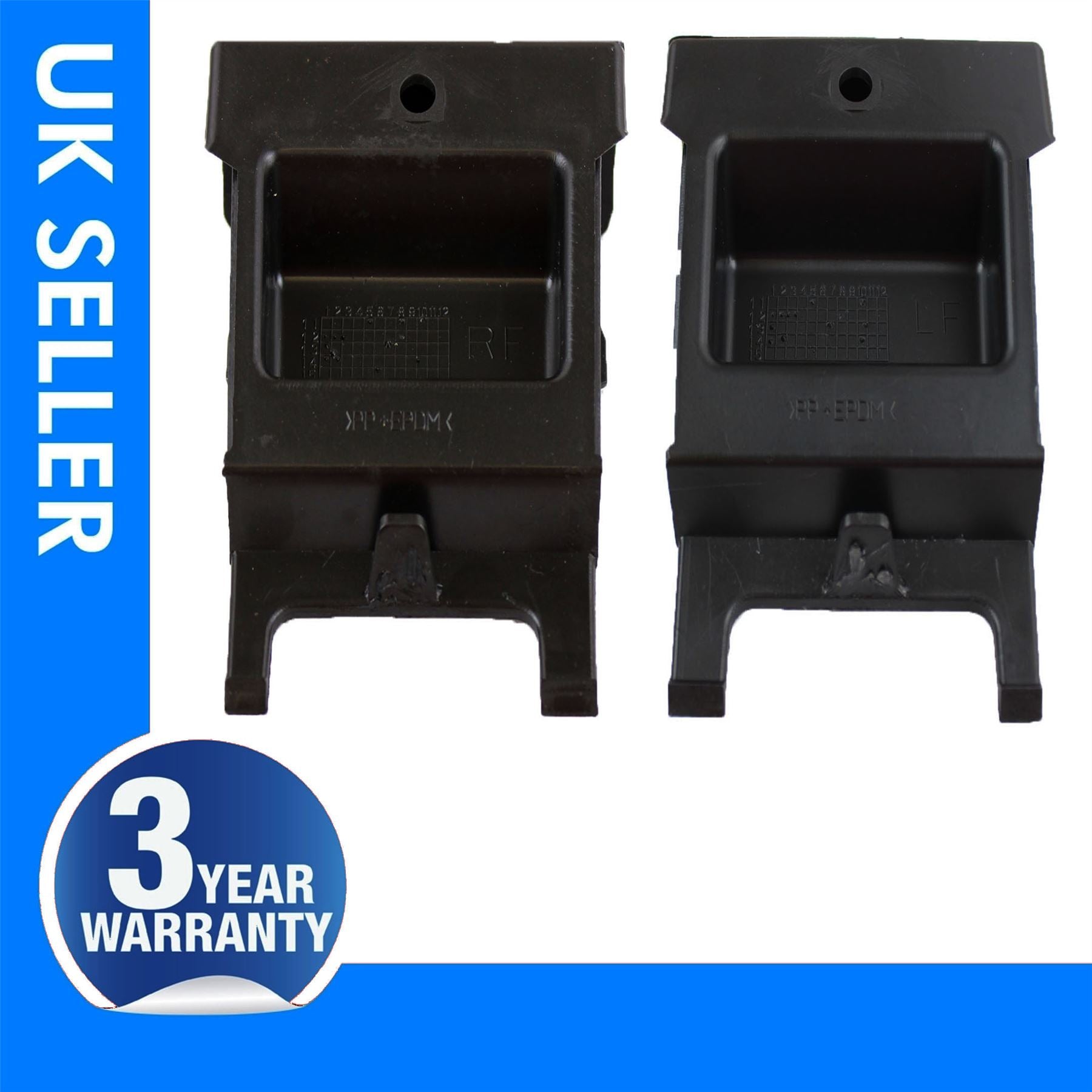 2 X Front Flap Stone Protection Moulding Vauxhall  Opel Astra G  5164660
