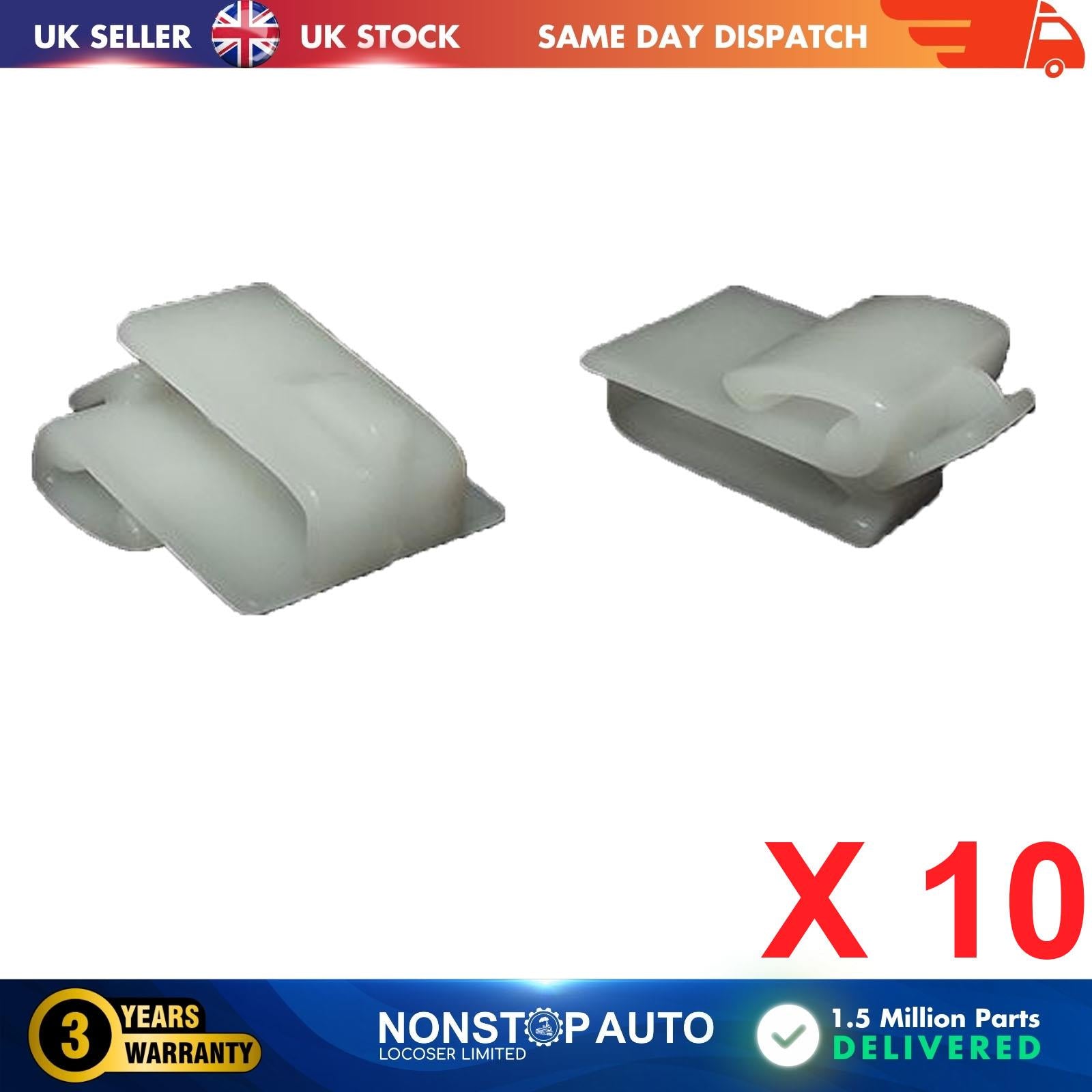 10X Window Moulding Clips For HYUNDAI 82212-43000