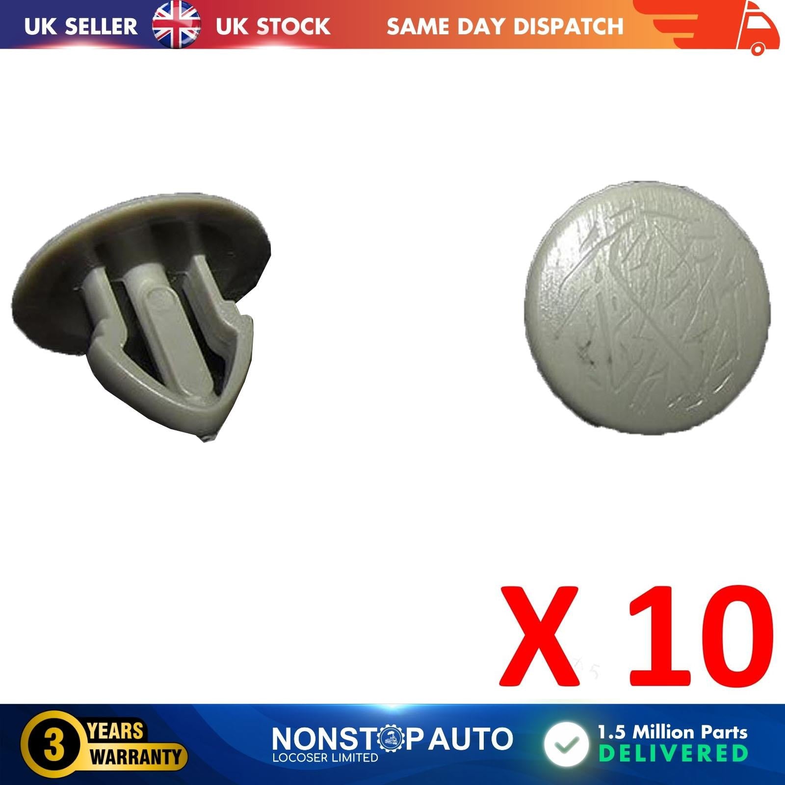 10X Plastic Body Trim Panel Clips For RENAULT Master II Master Pro 8200110307