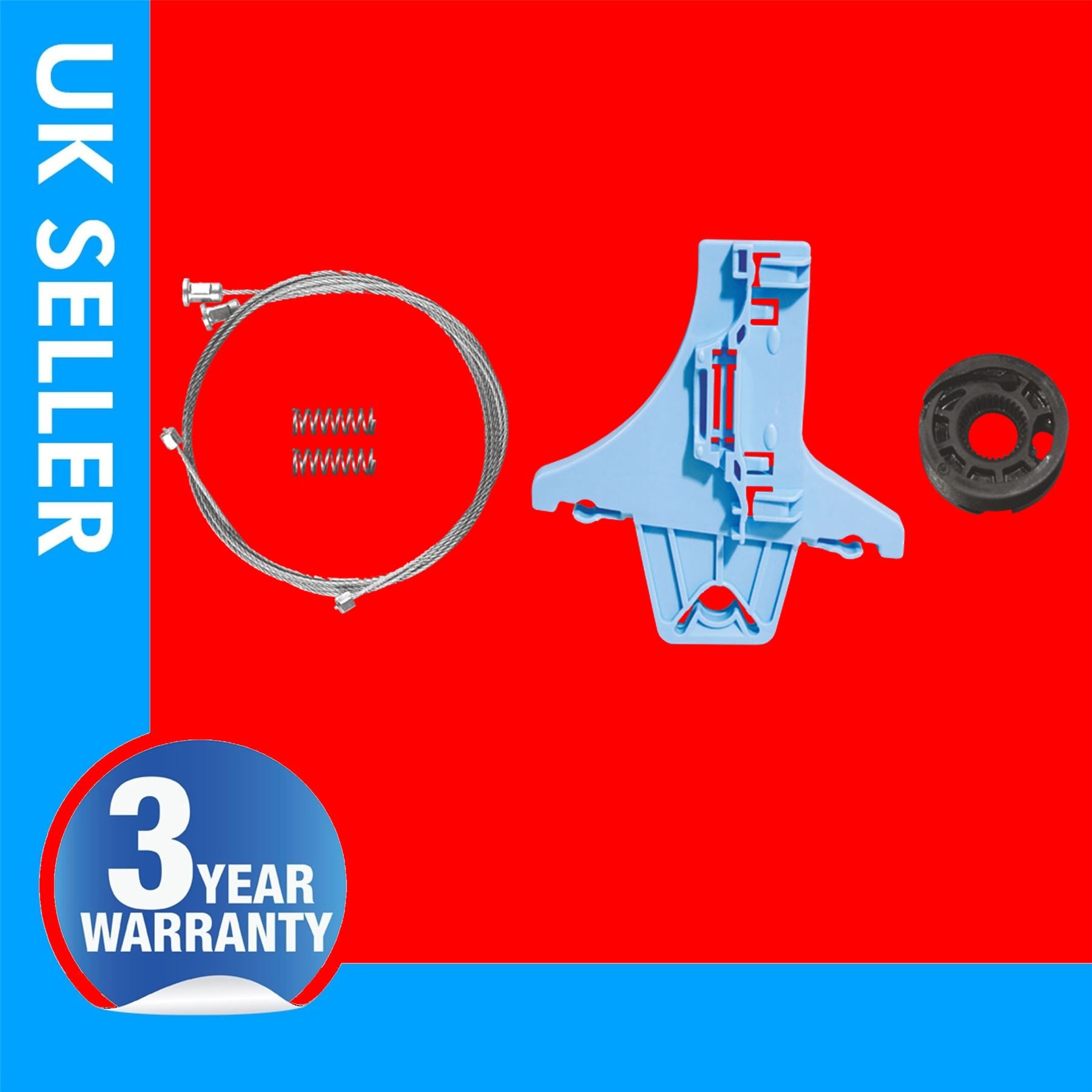 FOR VW JETTA WINDOW REGULATOR REPAIR KIT REAR RIGHT