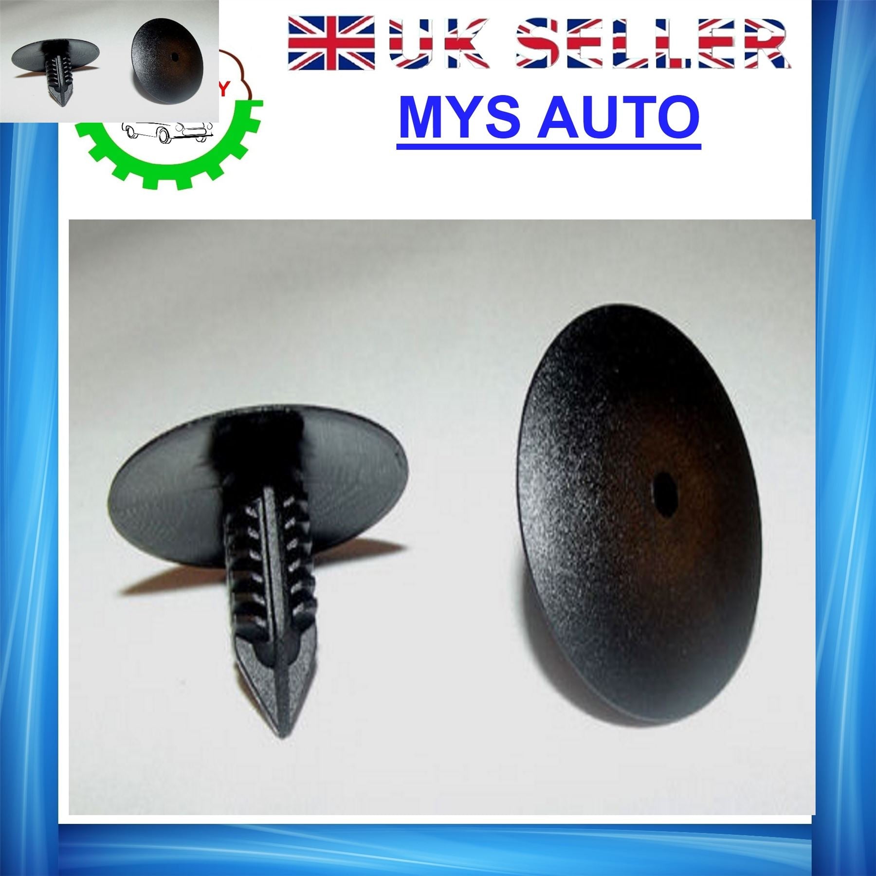 for Renault Master Trafic door boot panel carpet cards clips X10