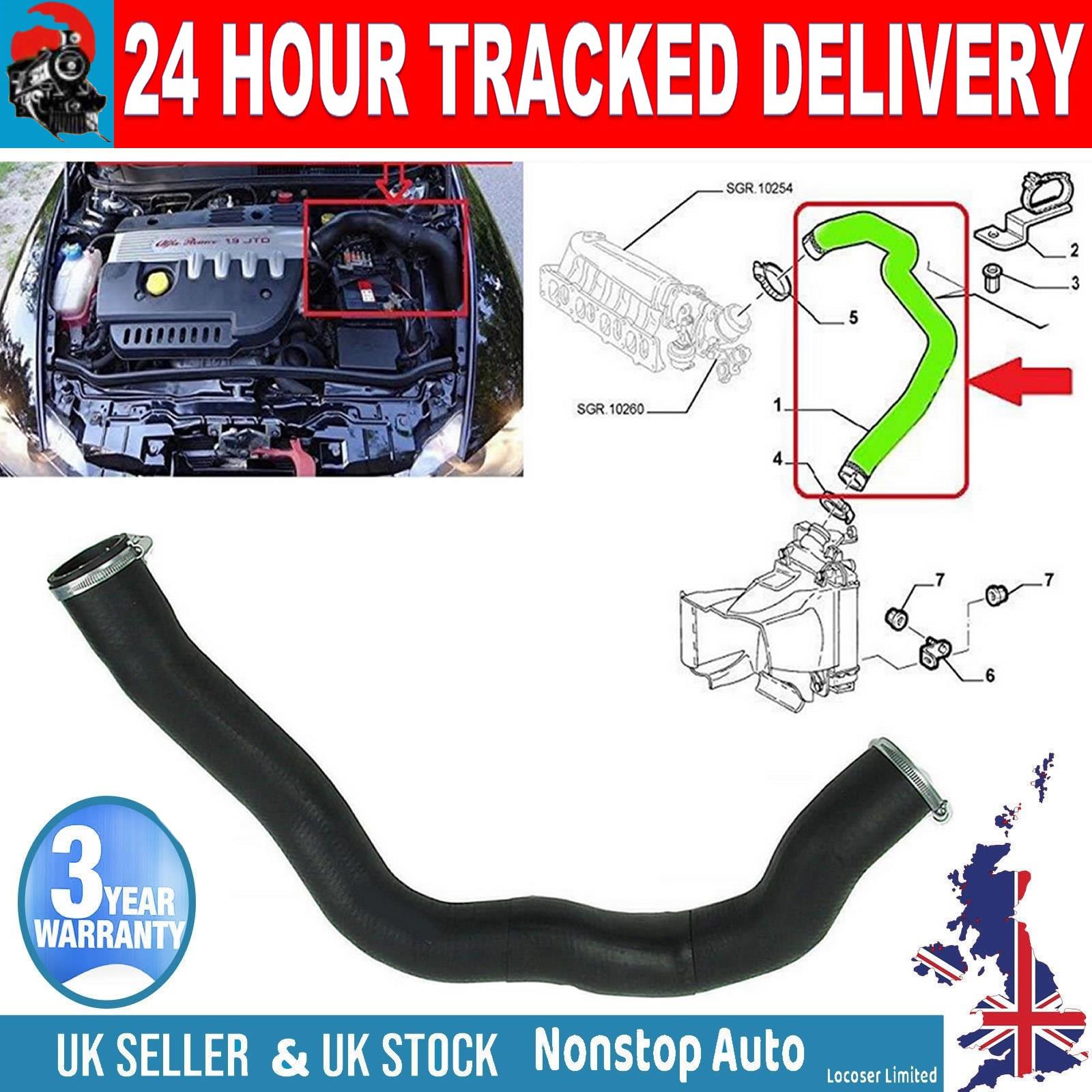 TURBO INTERCOOLER HOSE PIPE FOR  ALFA ROMEO 147 1.9 JTD  51702364