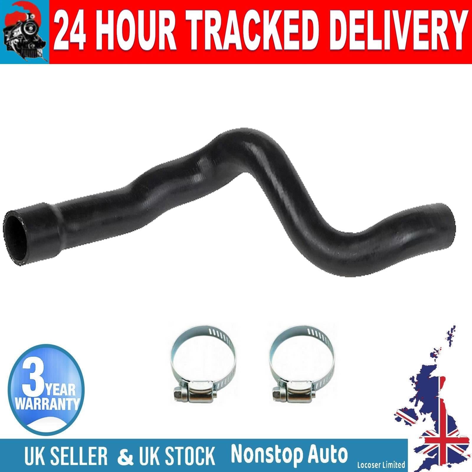 RADIATOR HOSE PIPE  FOR OPEL VAUXHALL ASTRA ZAFIRA 1337556
