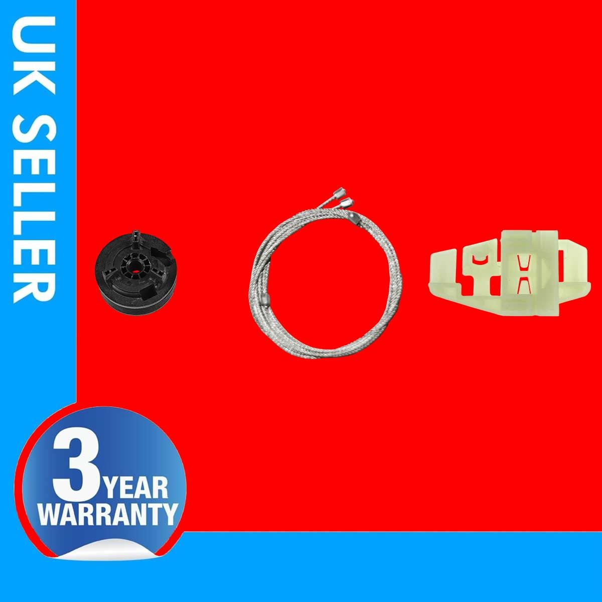 Fits RENAULT Modus Window Regulator Repair Kit Front Right Side 8200277578