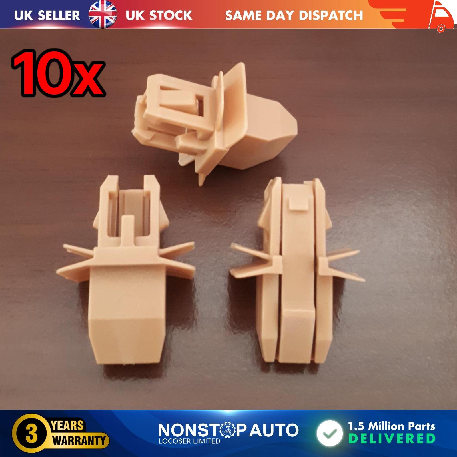 10X Front Grille Retaining Fastener Clips For SUBARU 91017FA080