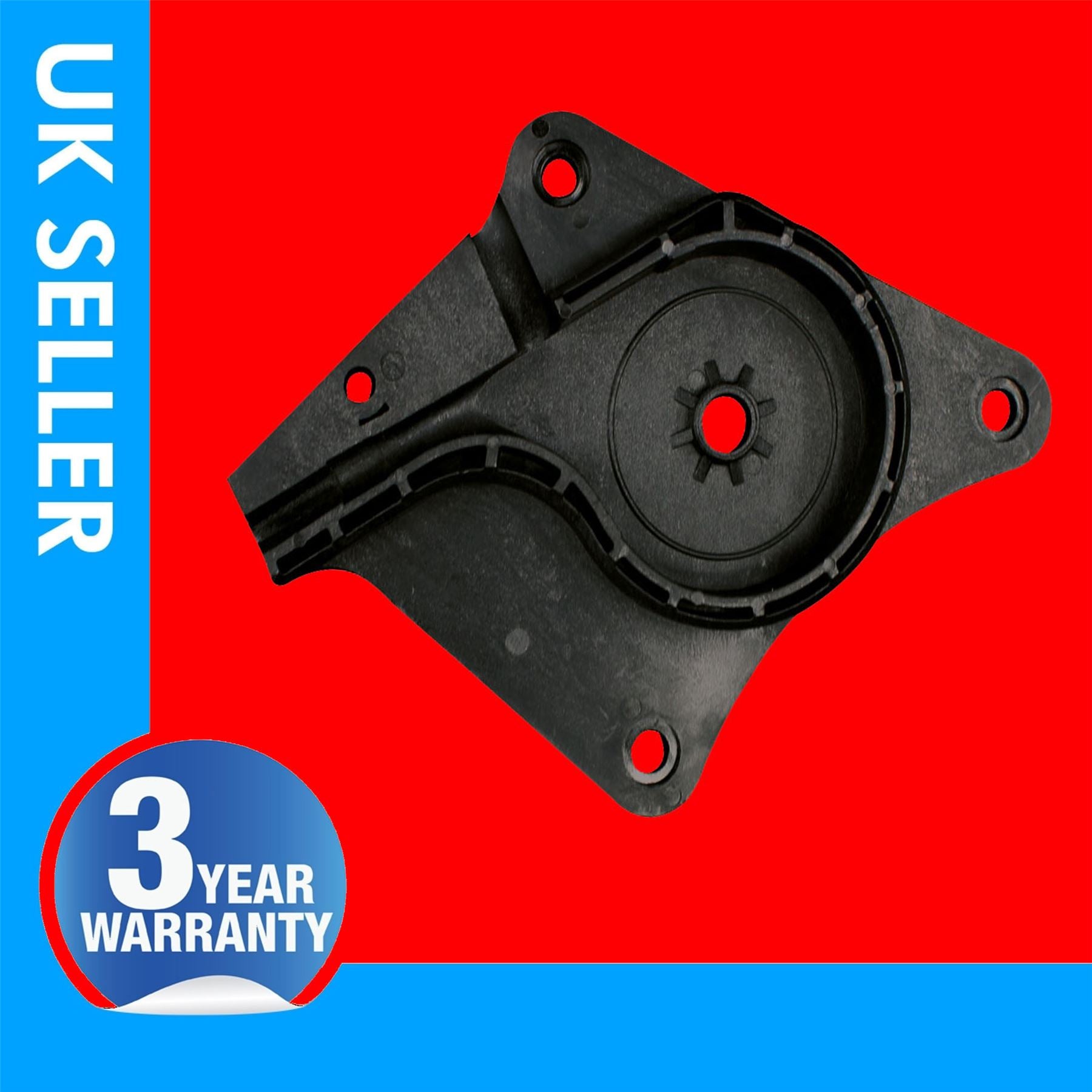 Window Regulator Pulley Housing Rear Right Side Fits VW Beetle Cabrio Cabriolet
