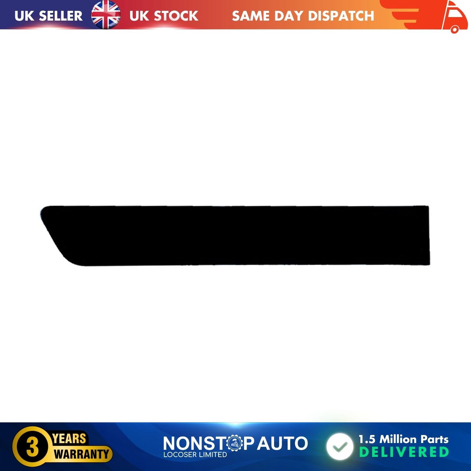 Door Panel Trim Moulding Strap / Rear Right For Fiat Fiorino