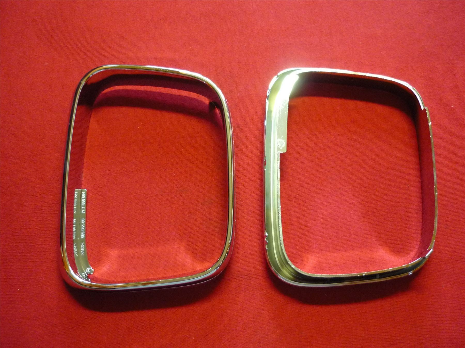 Wing mirror Frame Chrome For VW Transporter T5 Caddy 7E1858554739