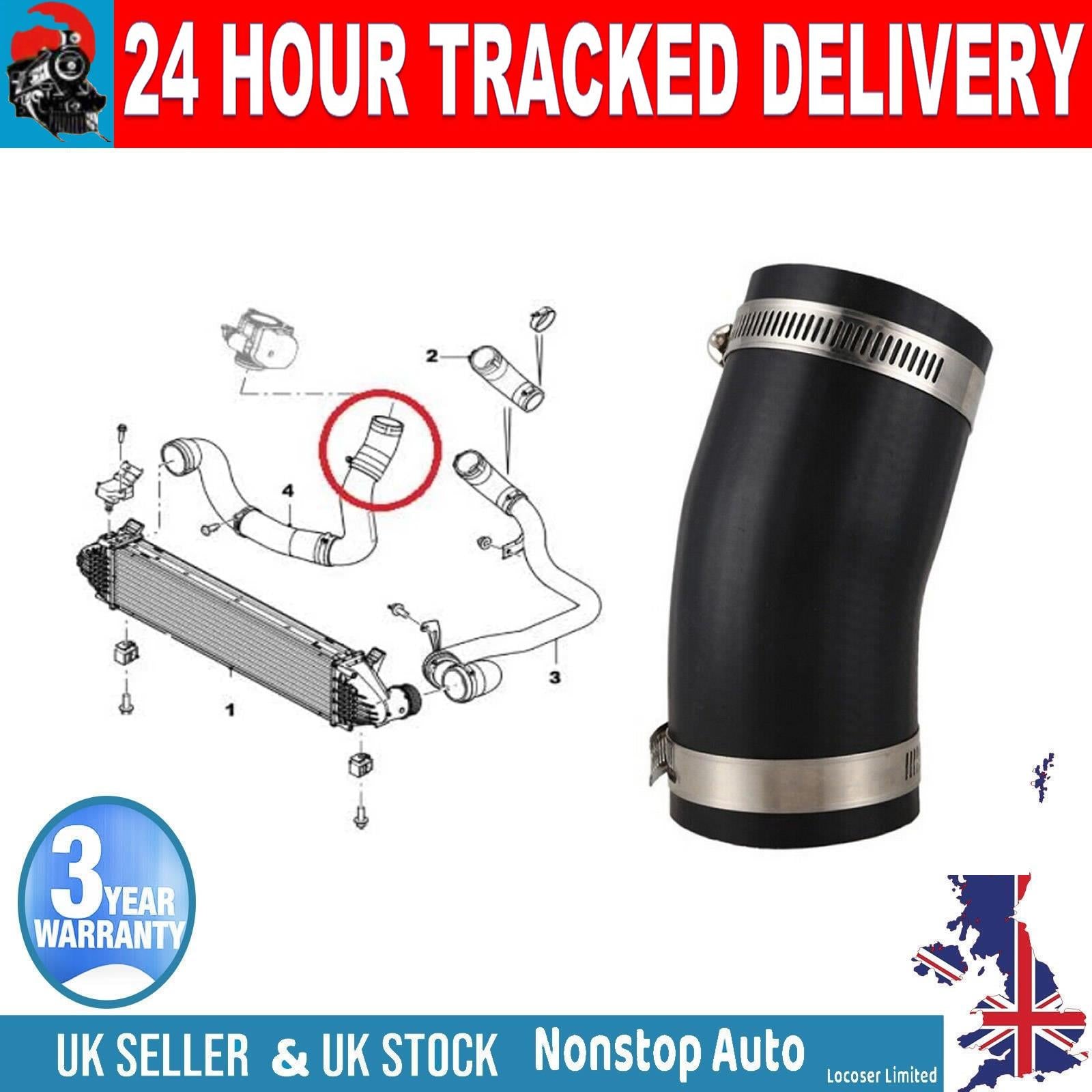TURBO INTERCOOLER HOSE PIPE FOR  LAND ROVER  FREELANDER II 2.2 TD4  LR002589