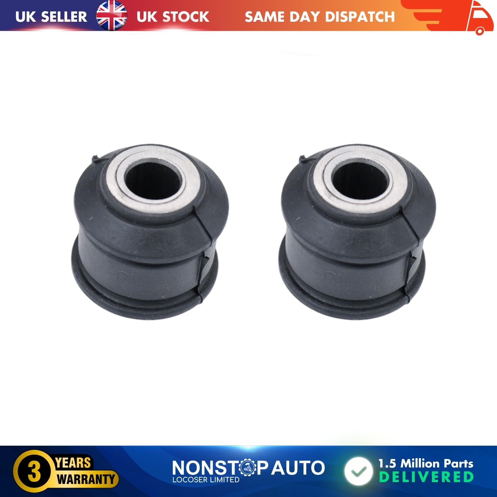 2X STABLIZER BUSHING 12x32x36 FOR MERCEDES SPRINTER VW CRAFTER 6673200073