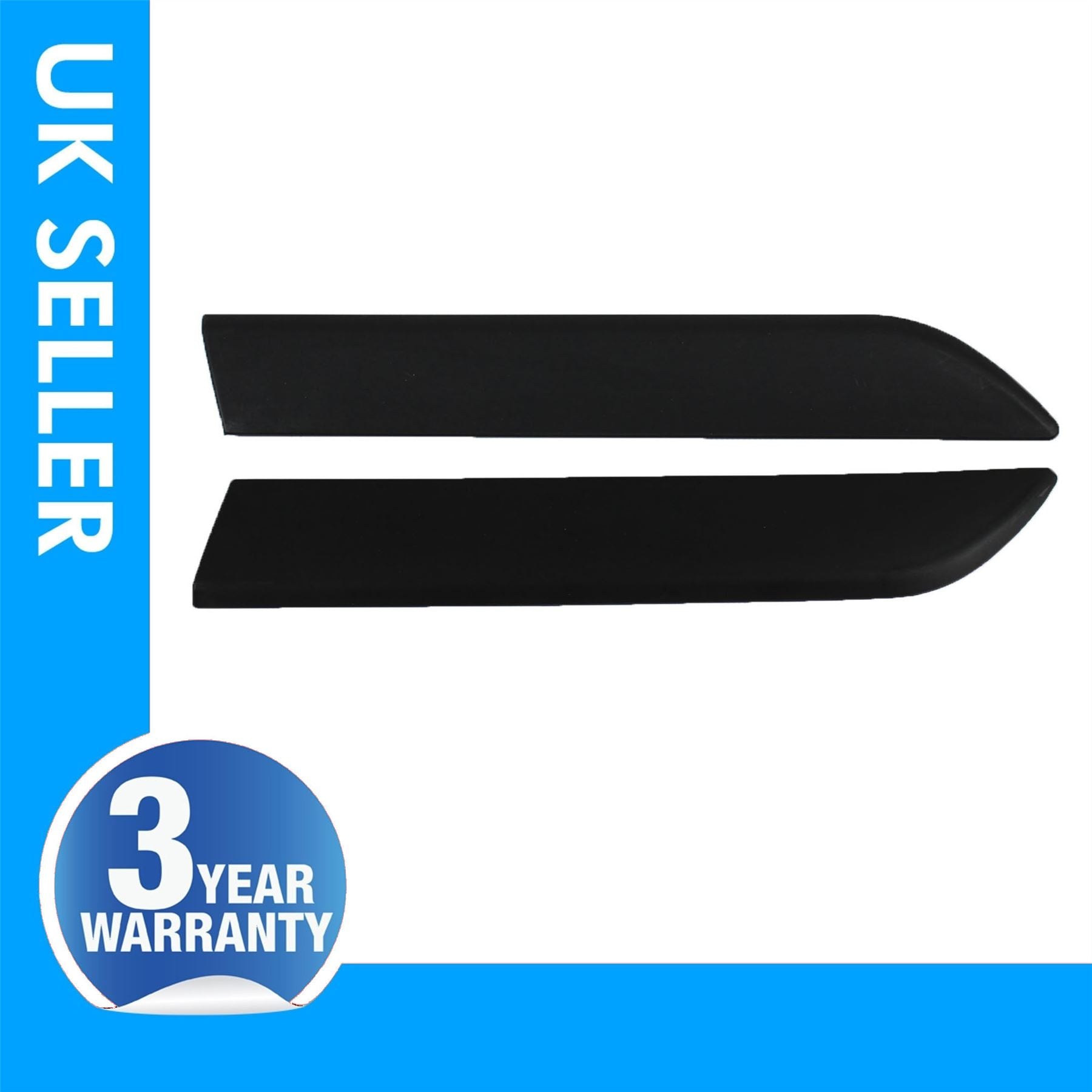 2 X Rear Door Panel Moulding Strap Vauxhall Opel Corsa D 5172442